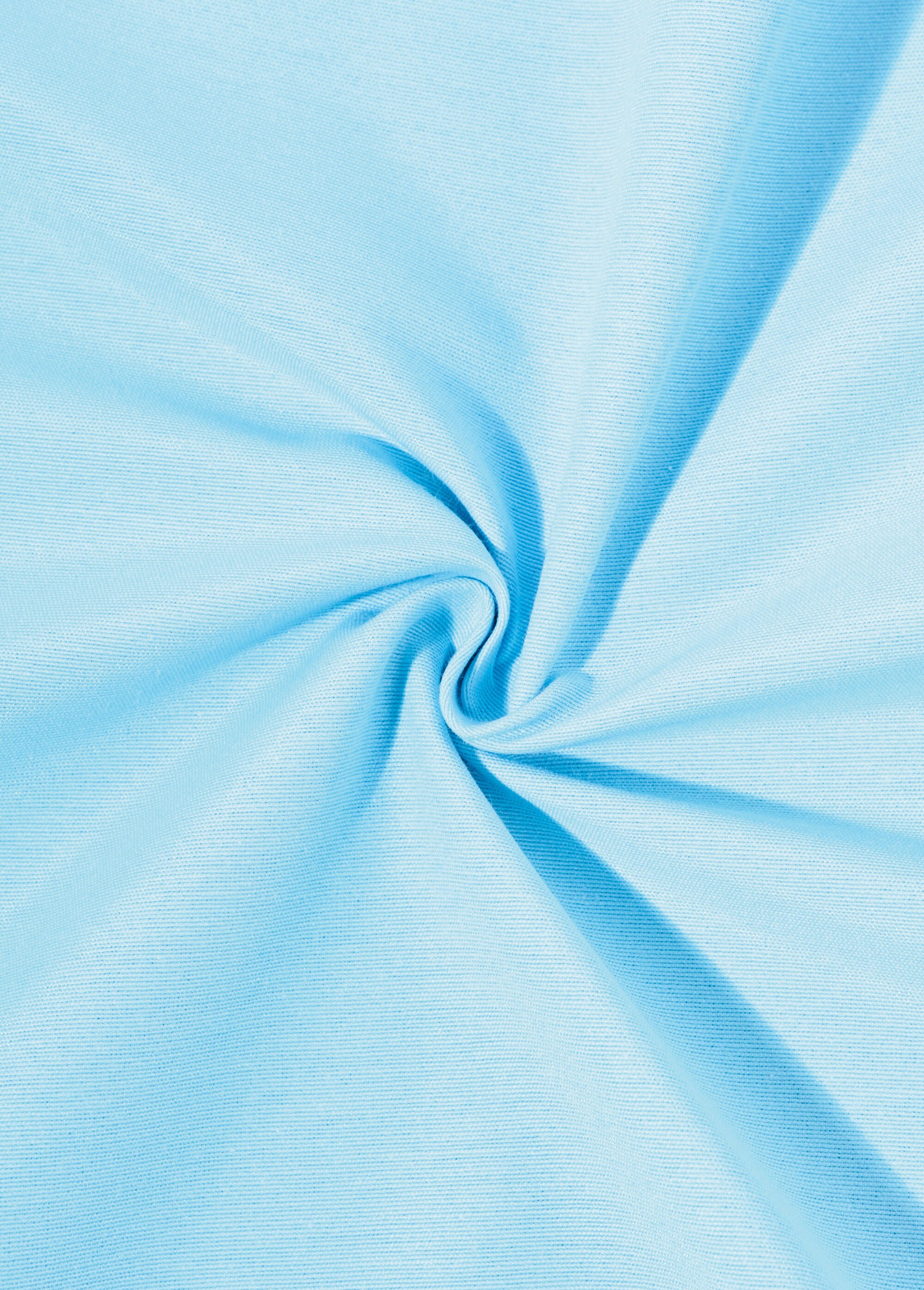 Coupon tissu ameublement, bachette 1B BLEU COT147382-1 FA1