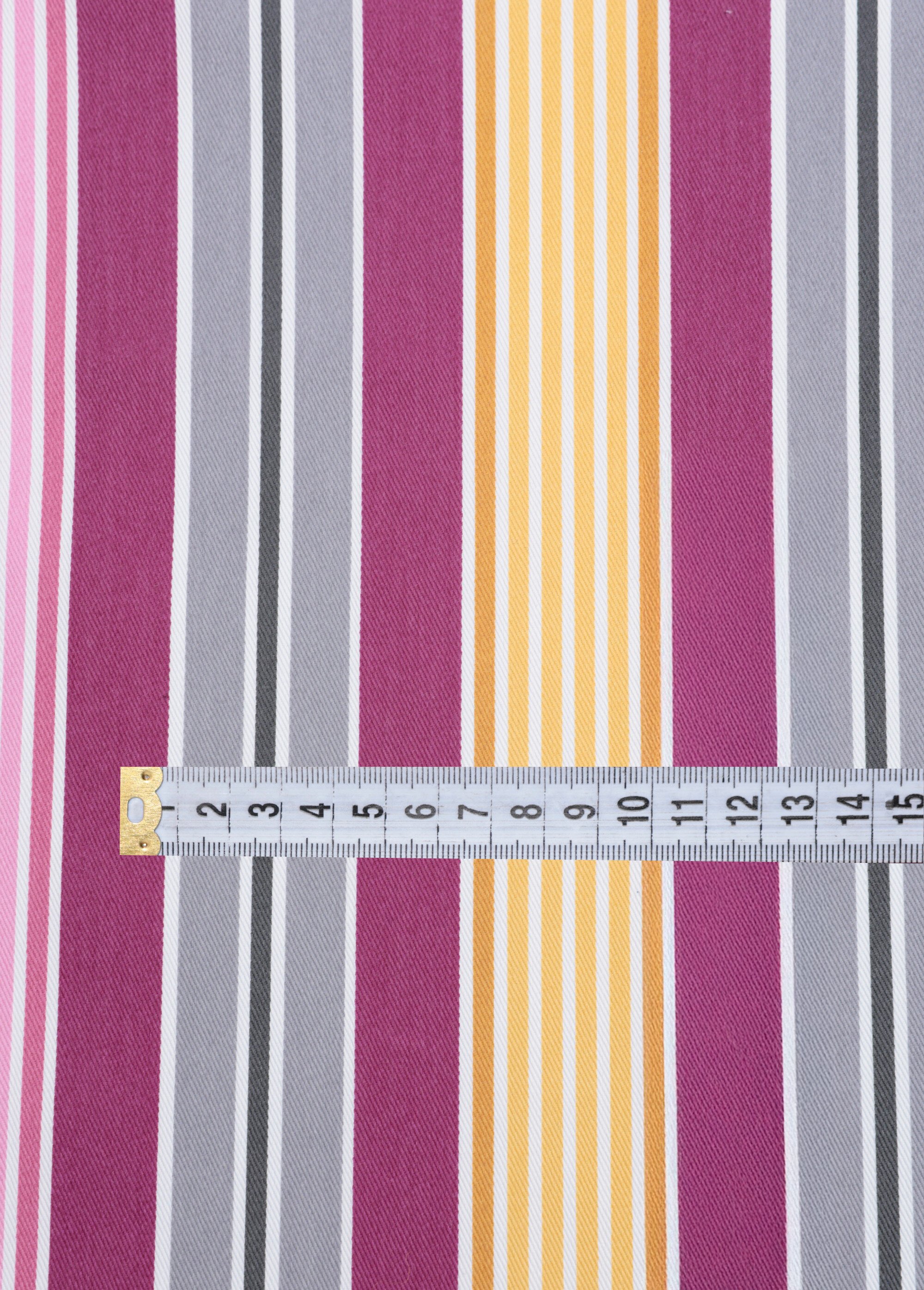 Coupon tissu ameublement rayé 1R