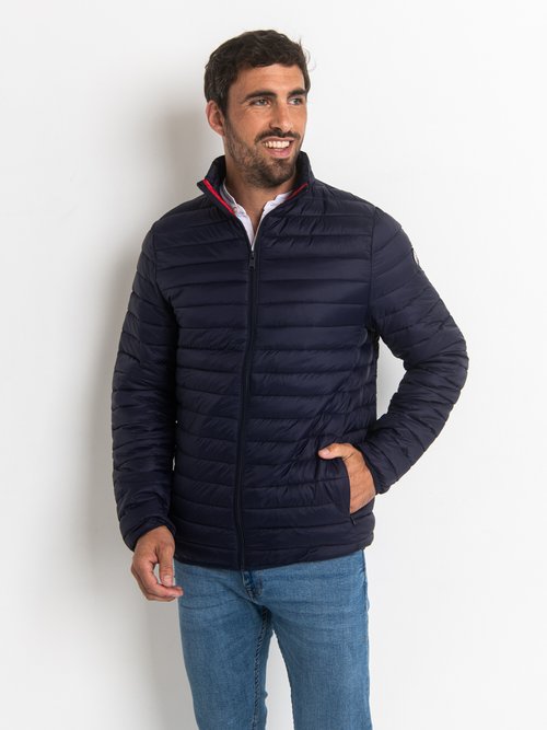 Doudoune col montant manches longues Homme Bleu WIN20/30 FA2