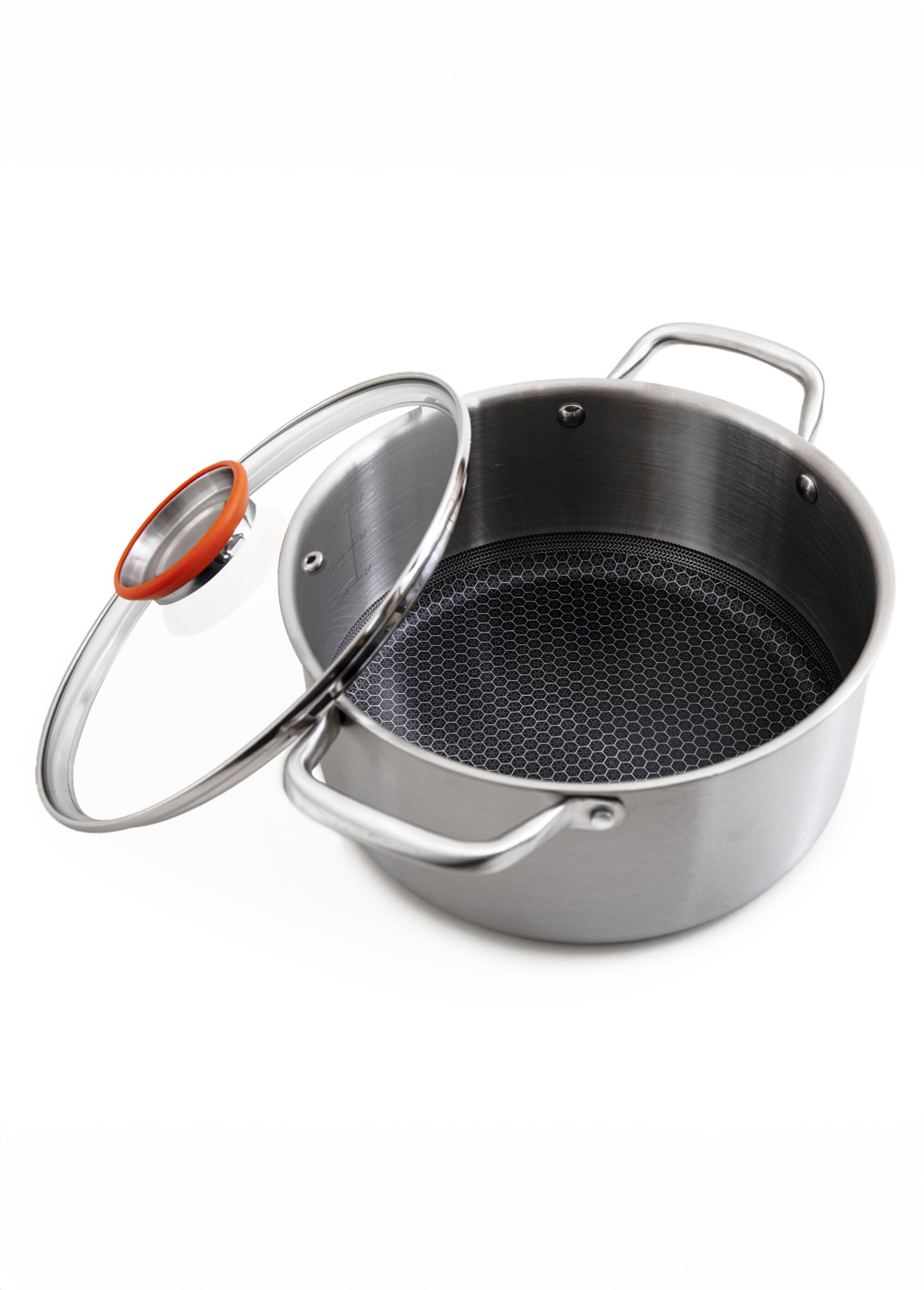 Marmite 24cm triplex + couvercle Blackcube