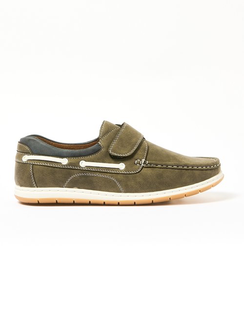 Mocassin bateau homme Homme Gris LBSHFHNW2710 DR1