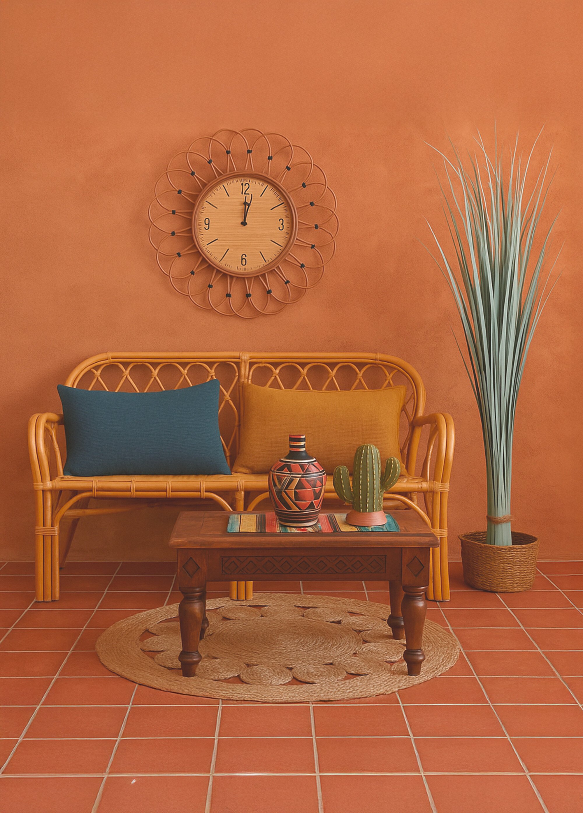 Plante artificielle Phormium façon fagot Vert NOR-24526 SI1