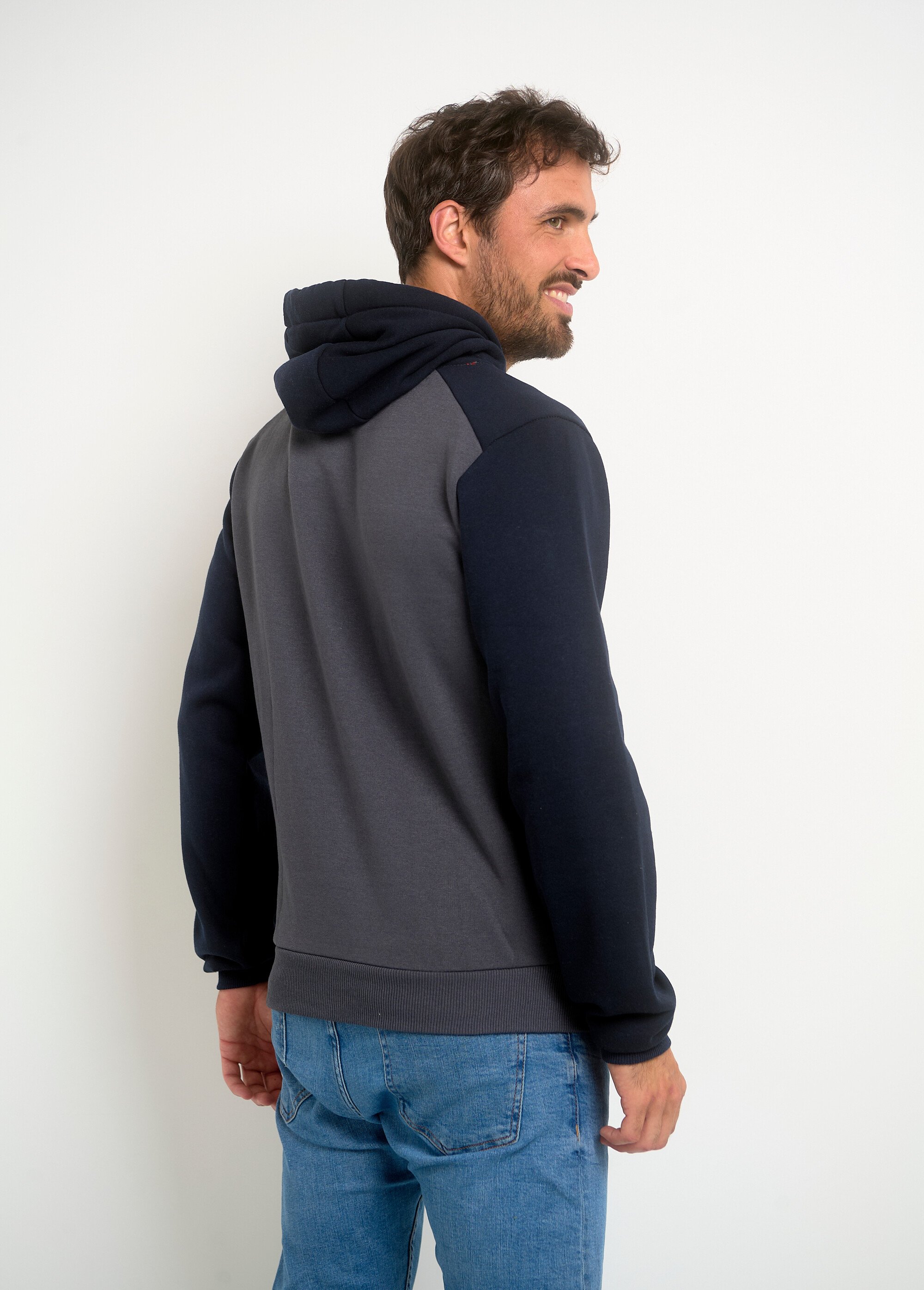 Sweat à capuche avec logo vintage