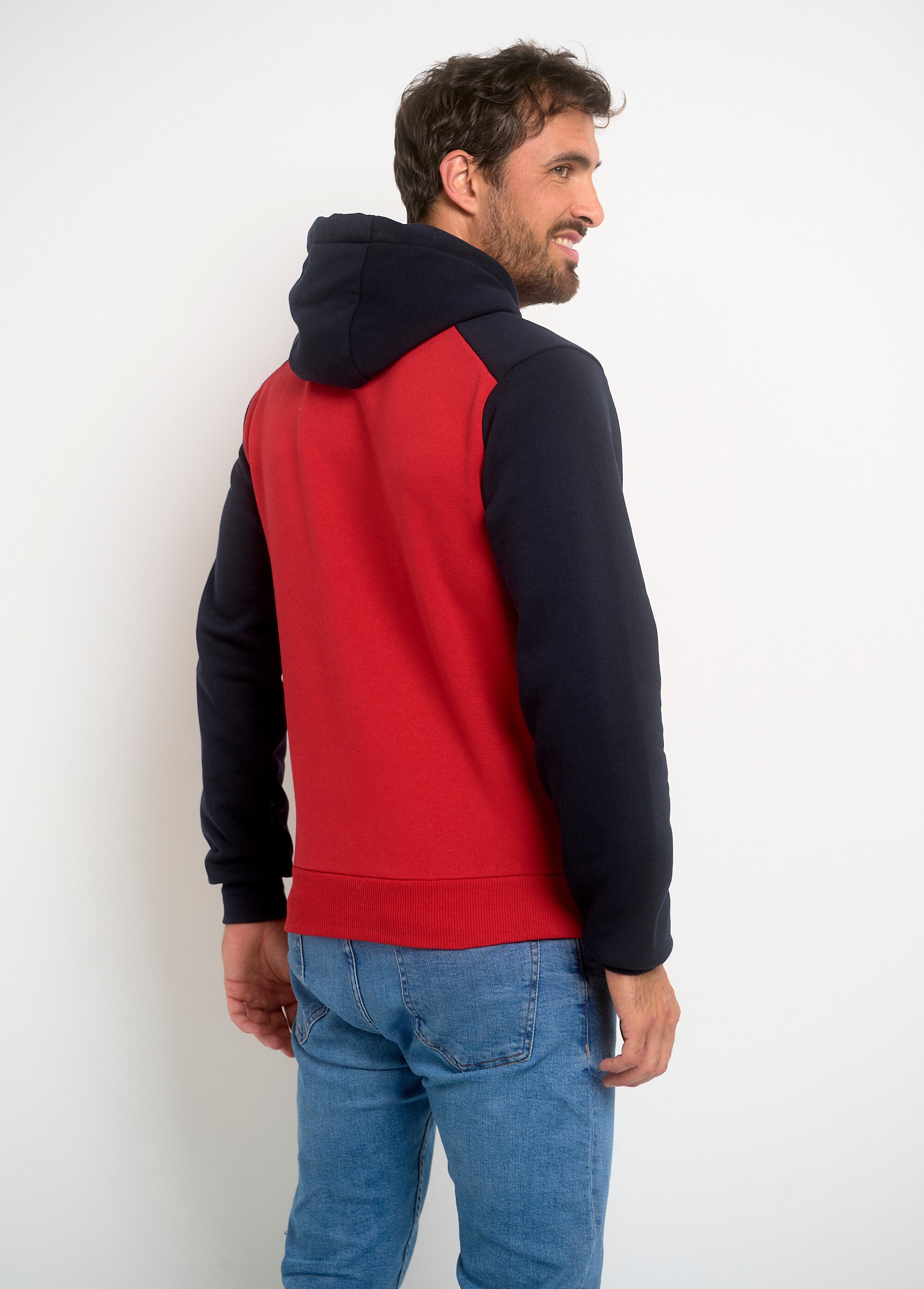 Sweat à capuche avec logo vintage