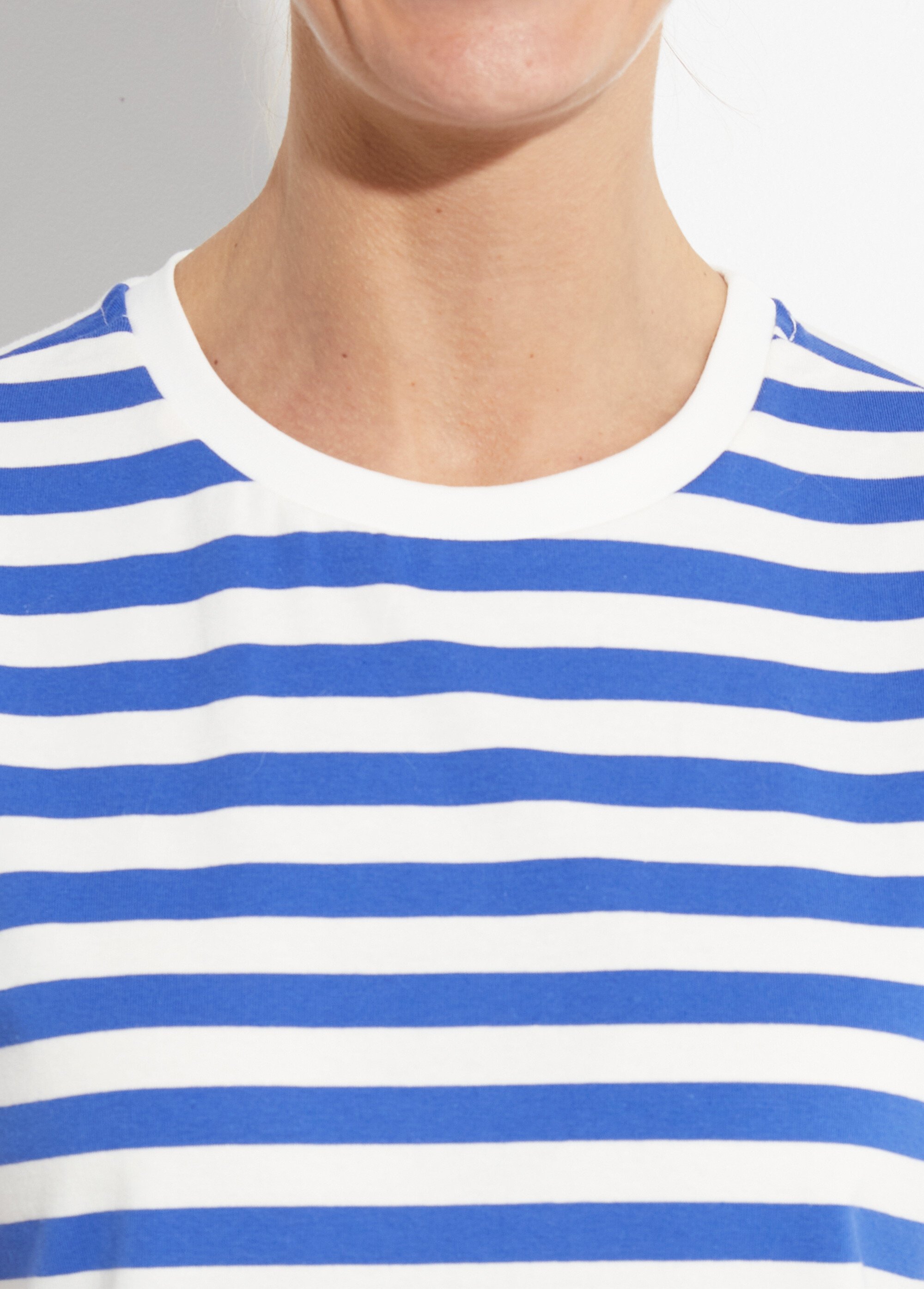 T-shirt marinière en coton stretch