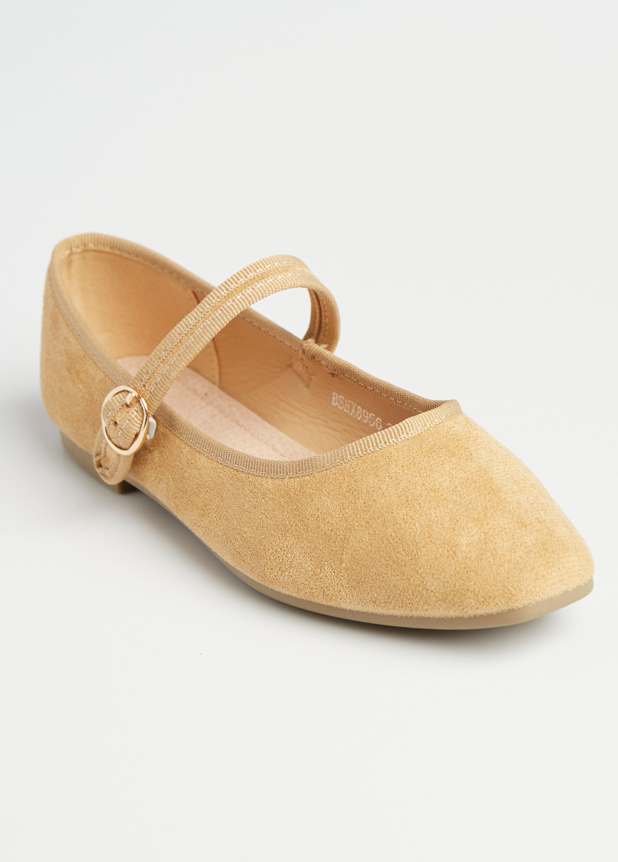 Ballerines style babies avec bout carré