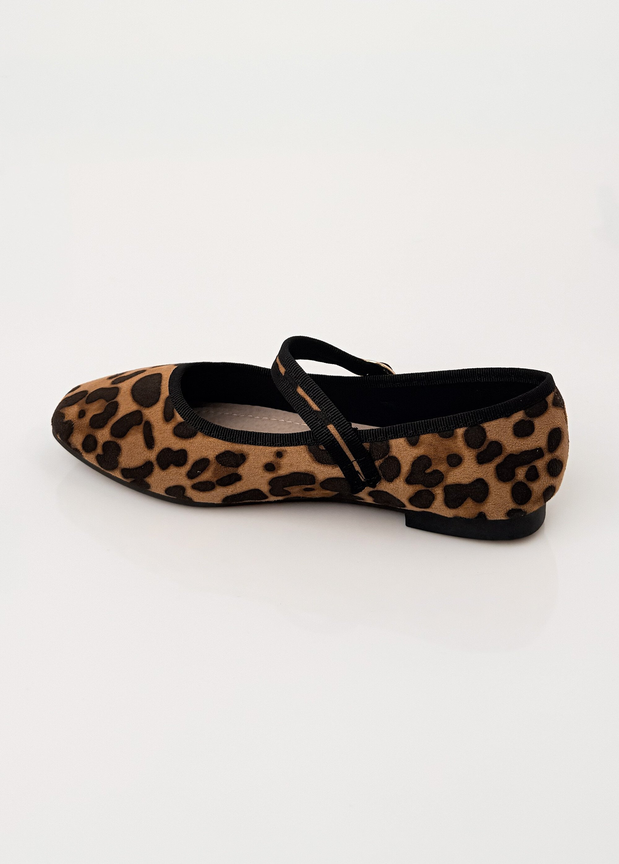 Ballerines style babies avec bout carré Femme Marron LBSBSHX8956 DO1
