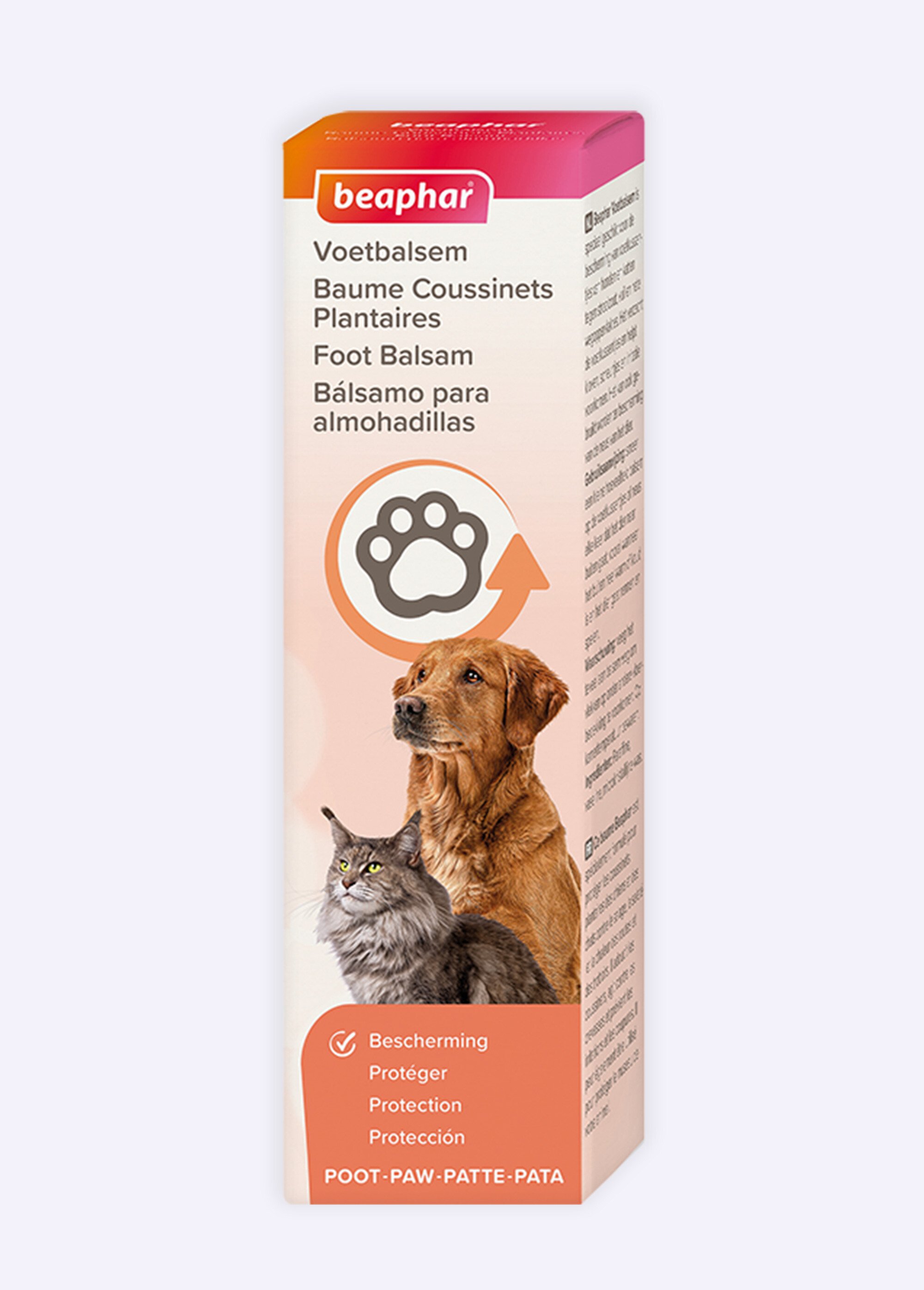 Baume coussinets plantaires, chien/chat