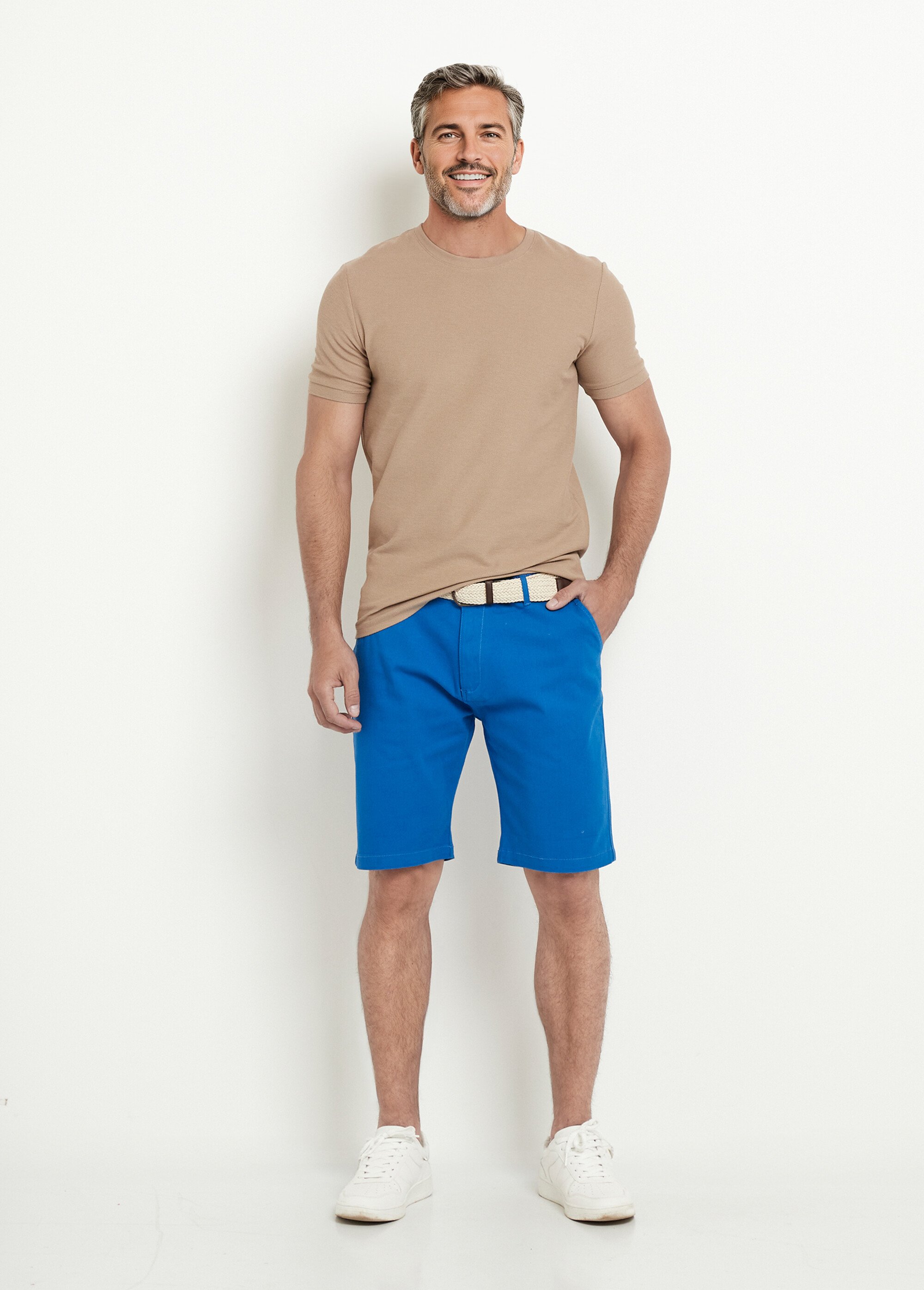 Pull col à revers bleu marine femme | Morgan