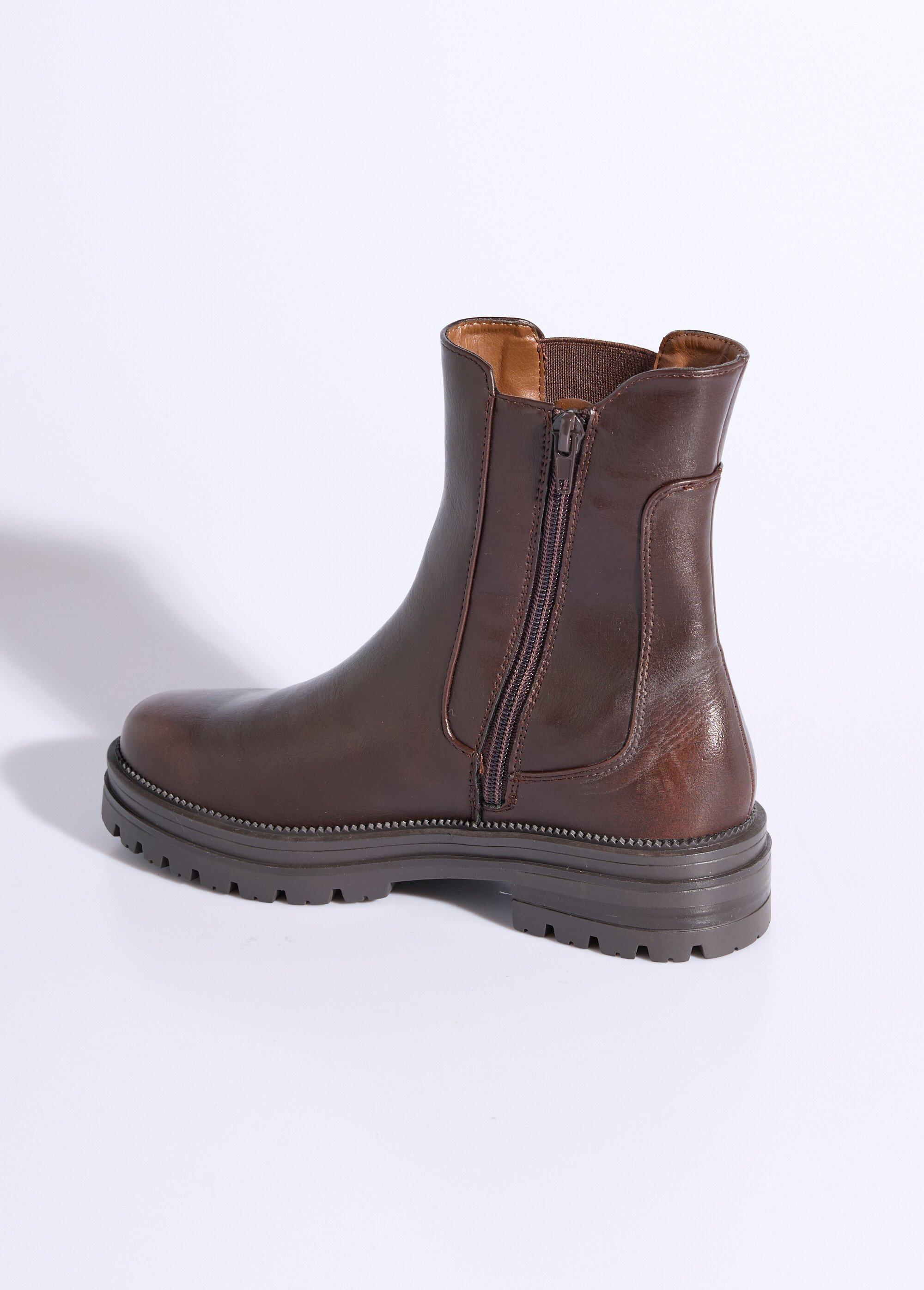 Boots Chelsea montantes semelle crantée
