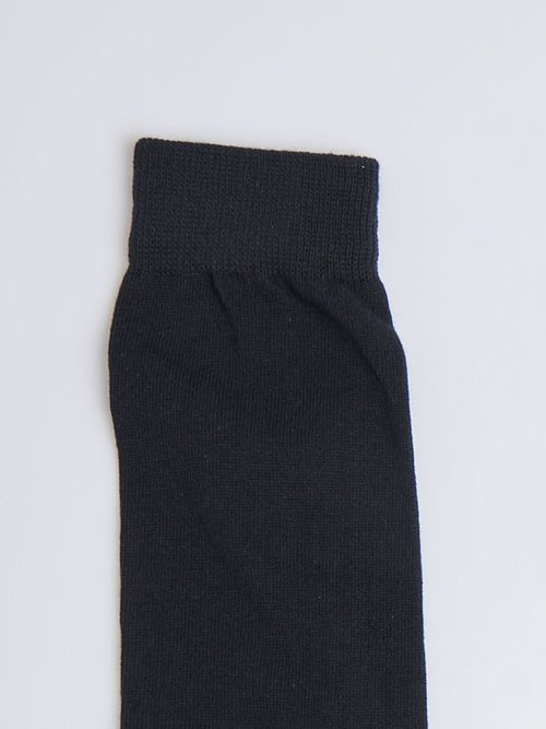 Chaussettes coton majoritaire Homme Noir BEN93242041 DE1