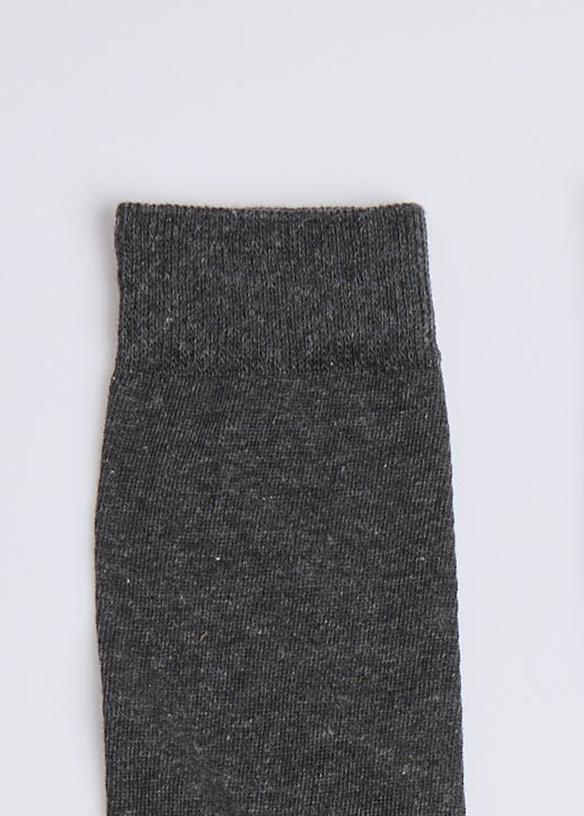 Chaussettes coton majoritaire Homme Noir BEN93242041 DE2