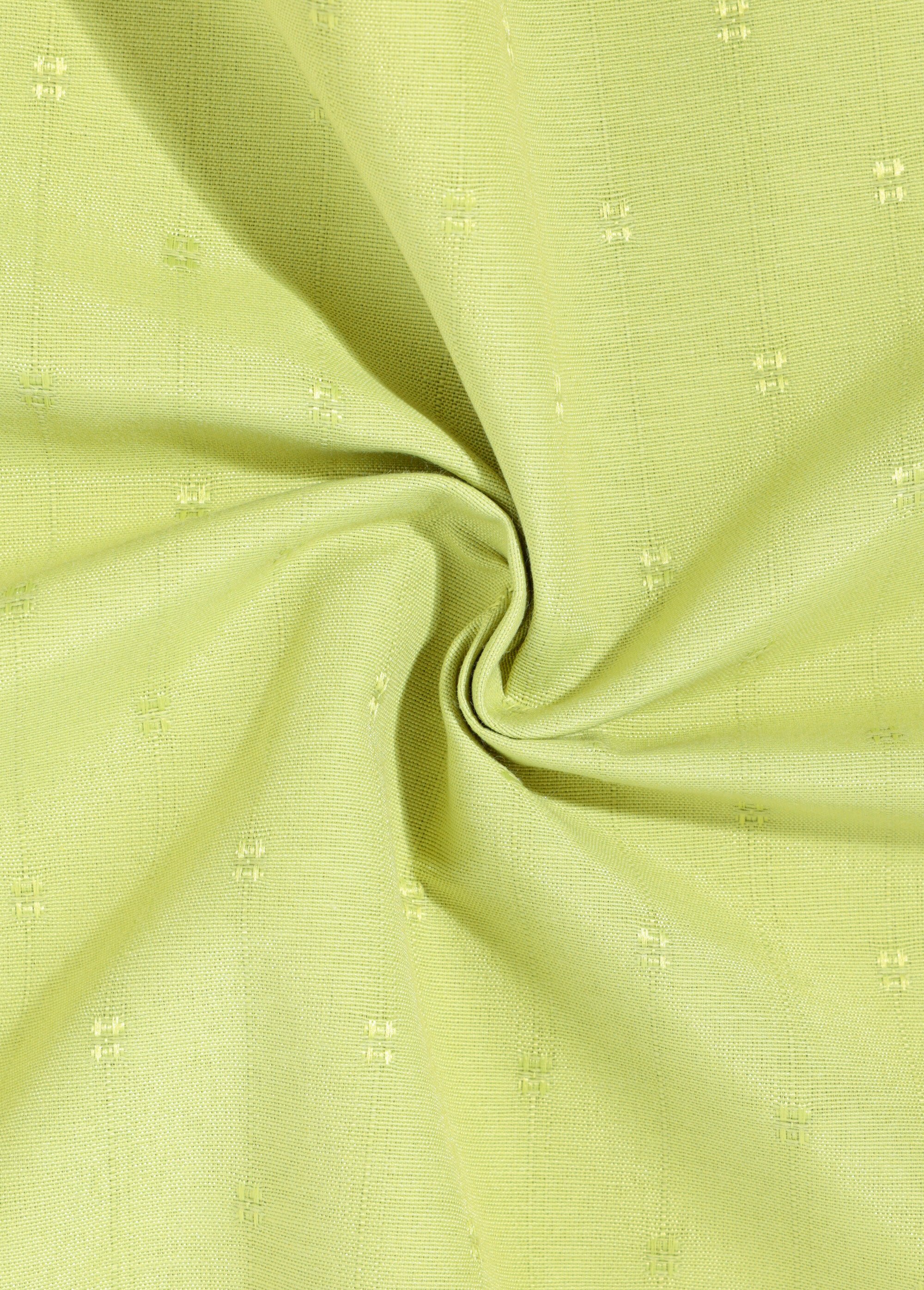 Coupon déco, jacquard anti taches 2V VERT COT147382-6 FA1