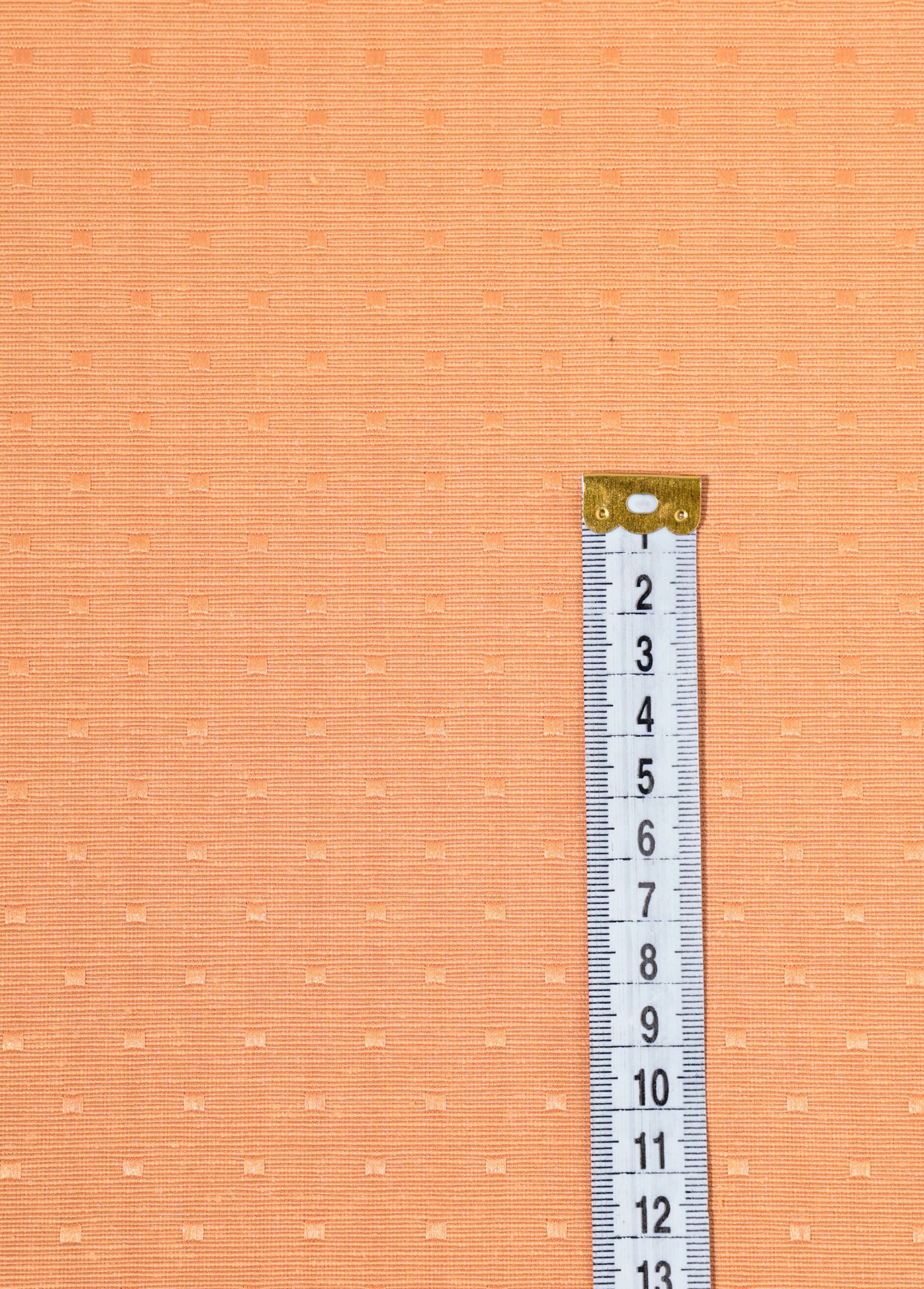 Coupon déco, jacquard anti taches 4O ORANGE COT147382-8 DE1