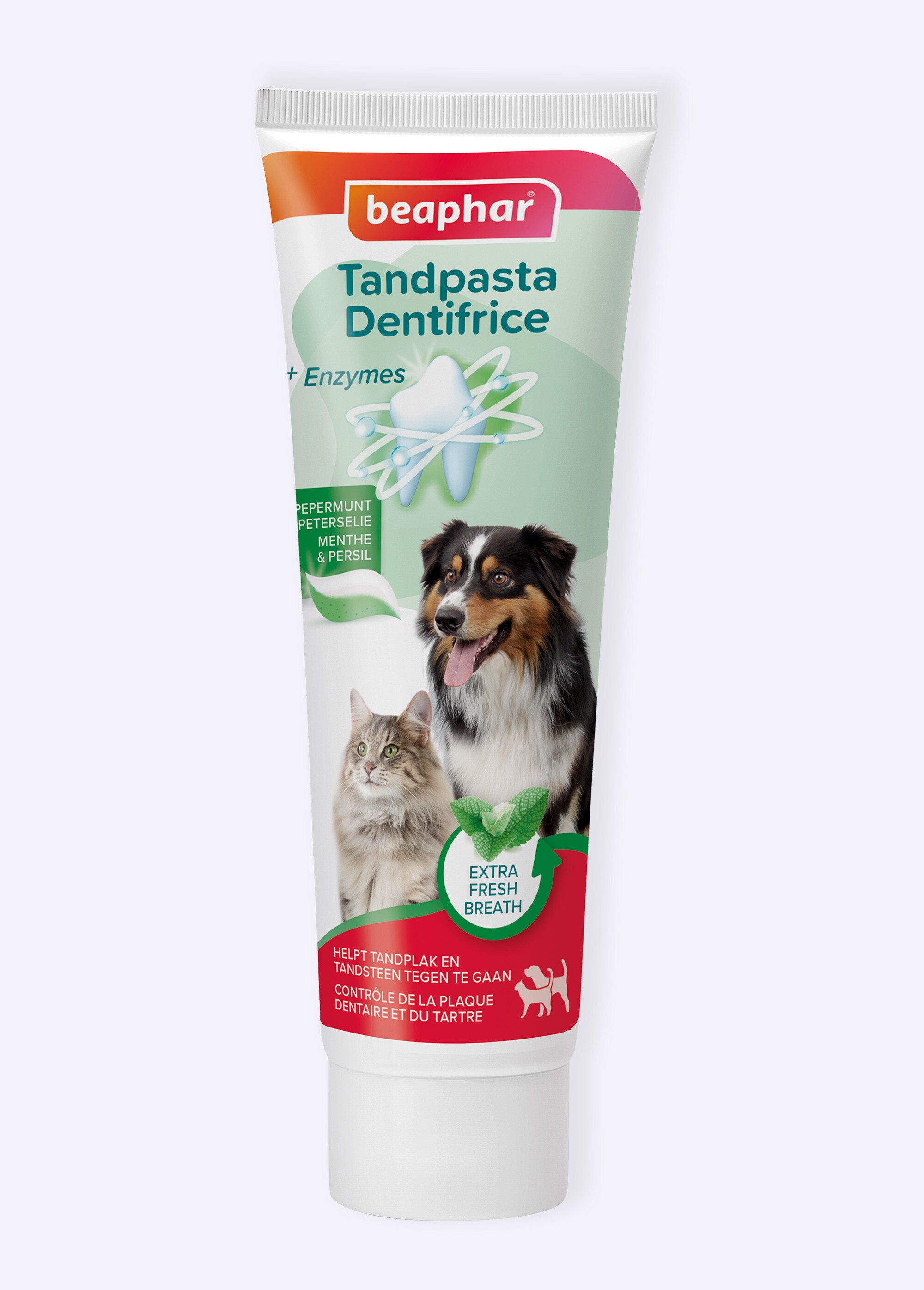 Dentifrice extra frais Menthe chien/chat BLANC BEA-1000502 FA1