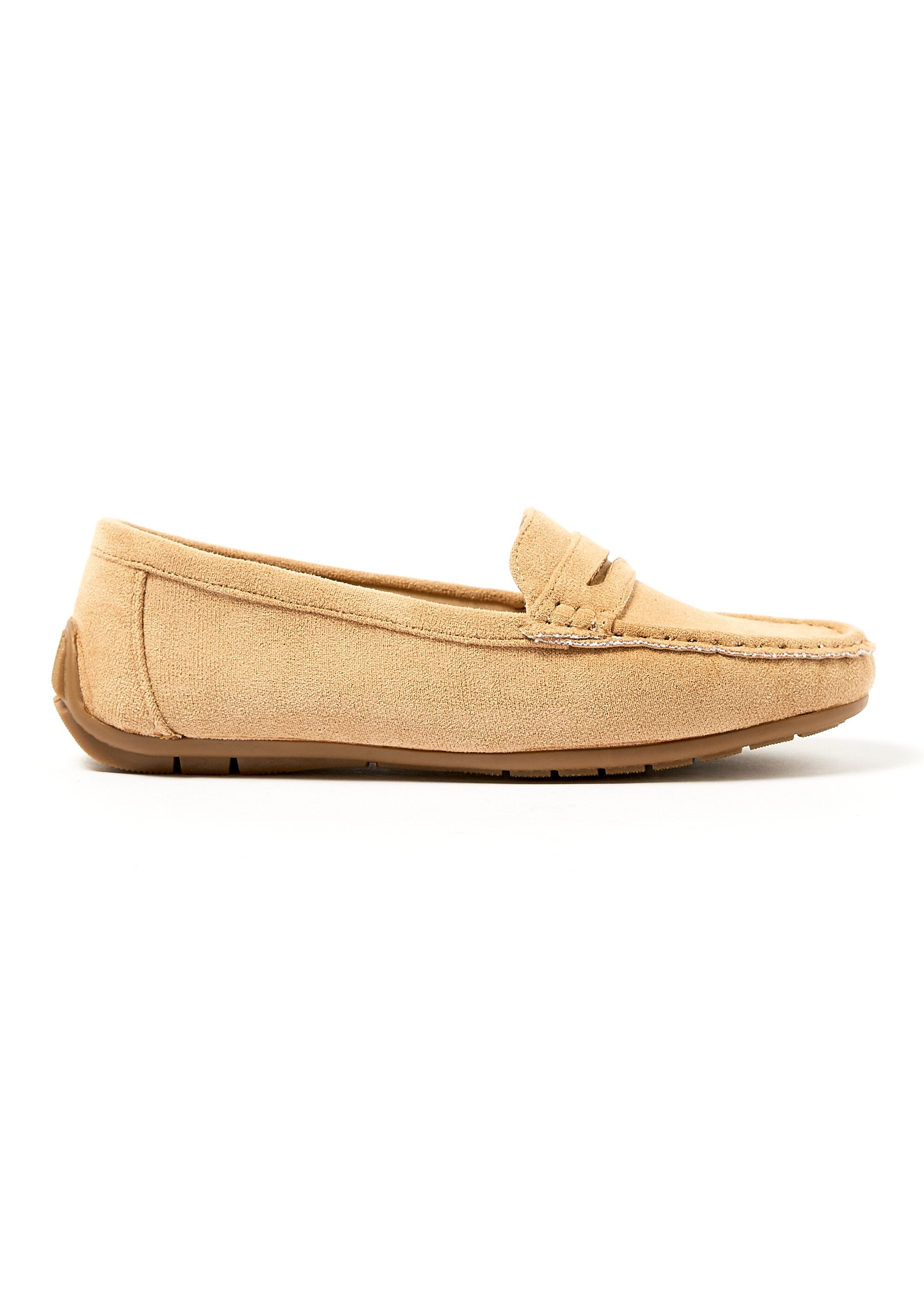 Mocassins Femme Alfani ALLEGRA - Taille US 8 (pointure 38 Environ) - Marron - Cuir Synthétique - Occasion Peu Portés