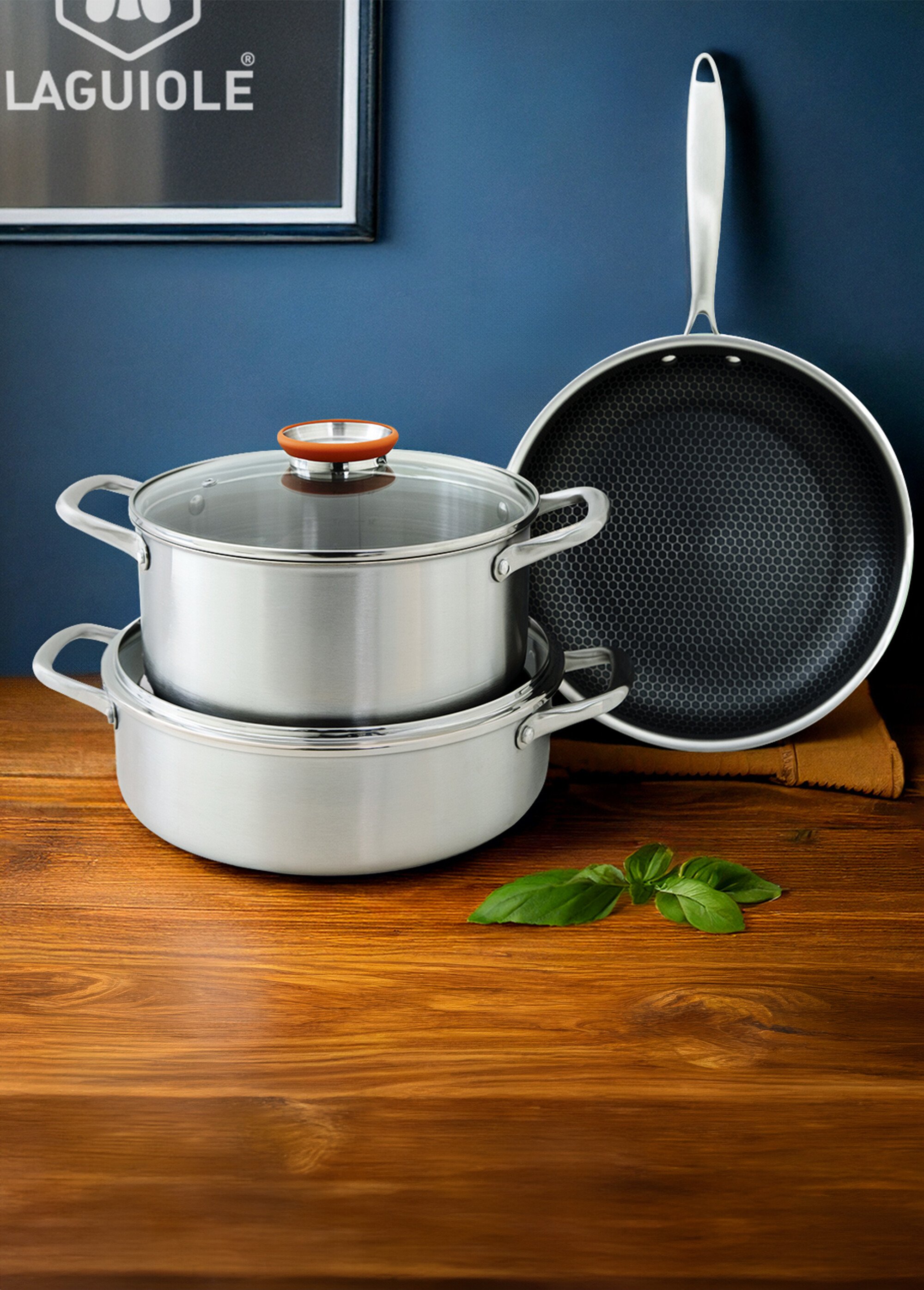 Set de 5 pièces triplex Blackcube Gris 9120550 SF1