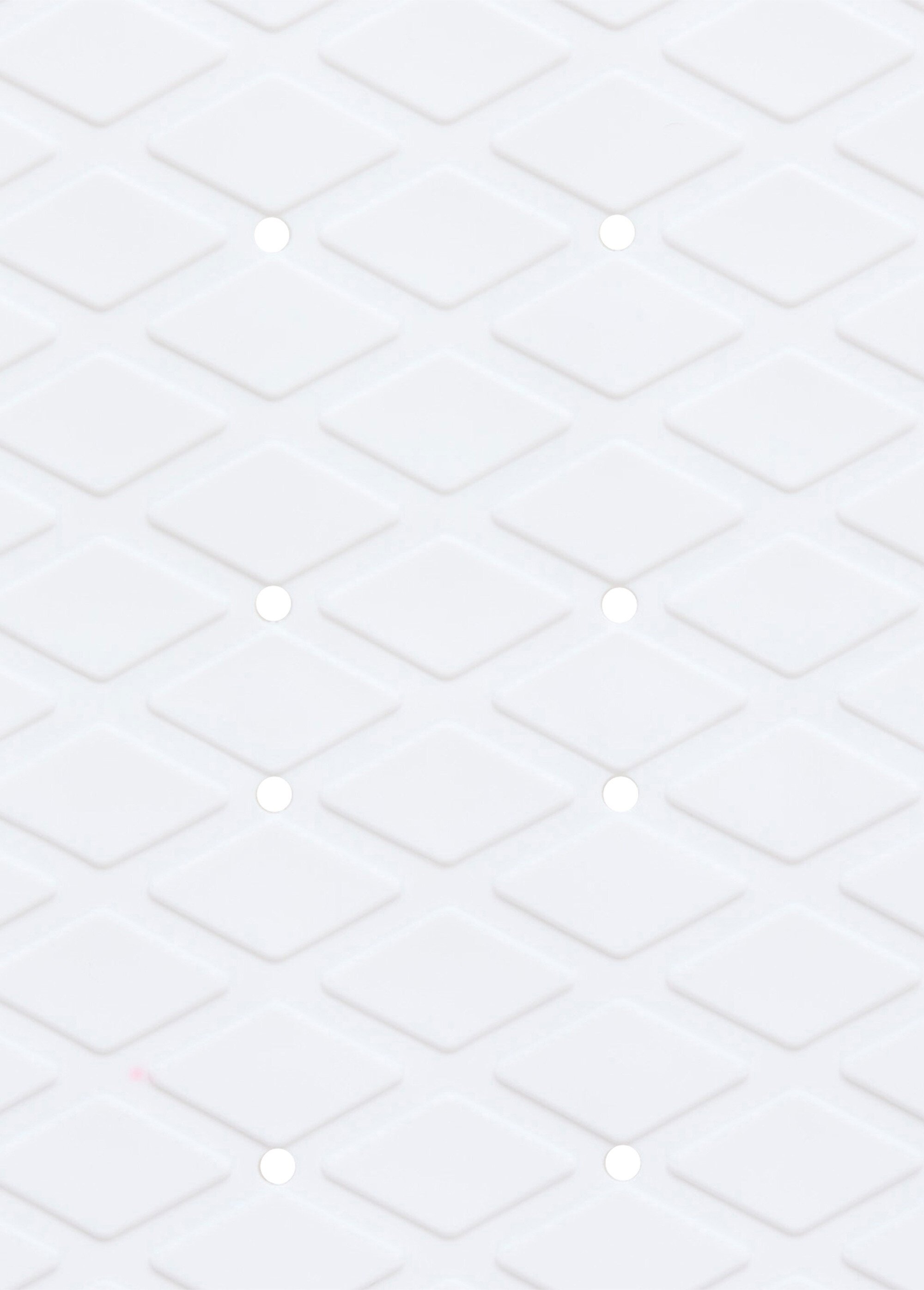 Tapis antidérapant baignoire 70x35cm Blanc JJA-204991 DE3