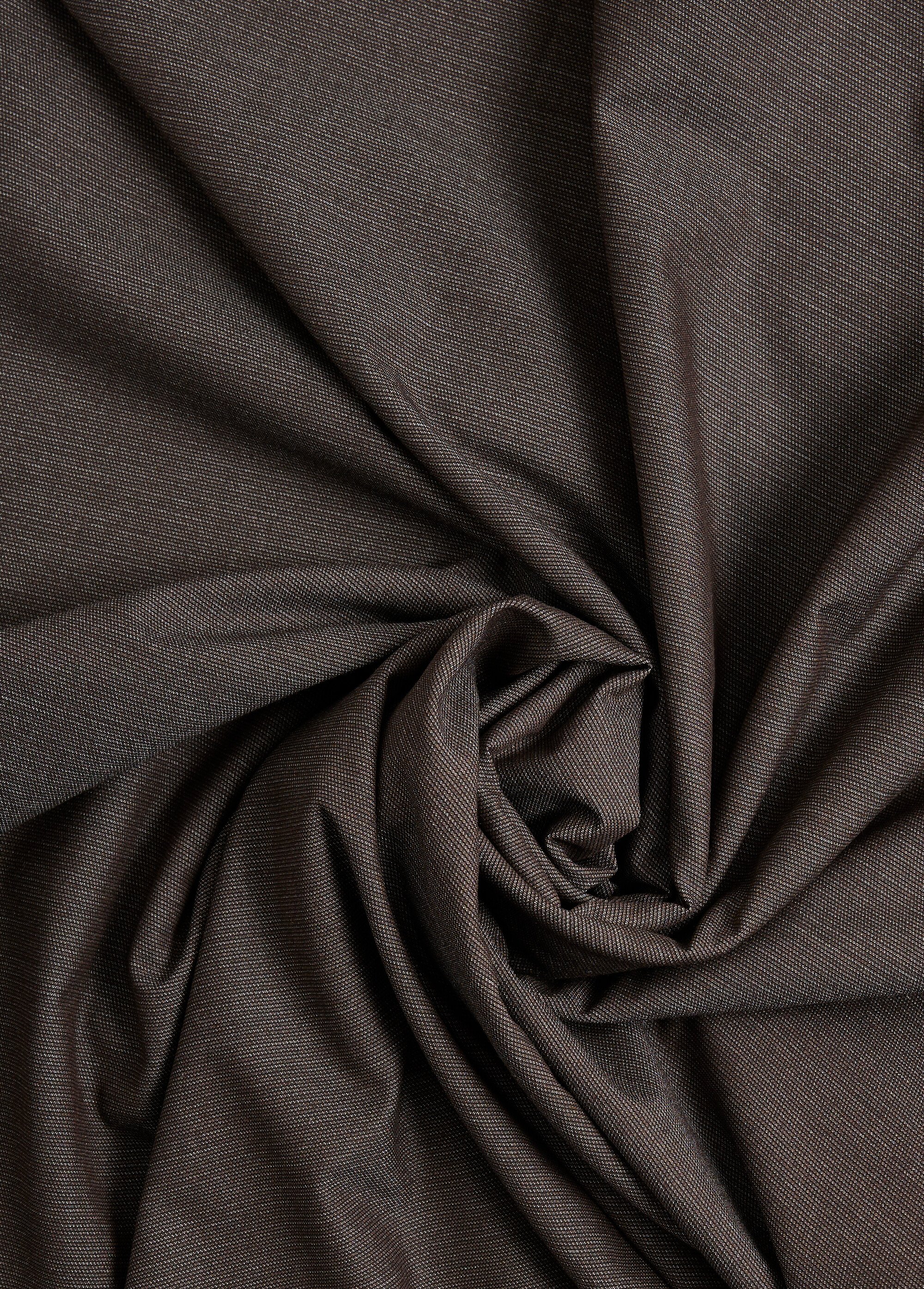 Coupon tissu habillement faux uni