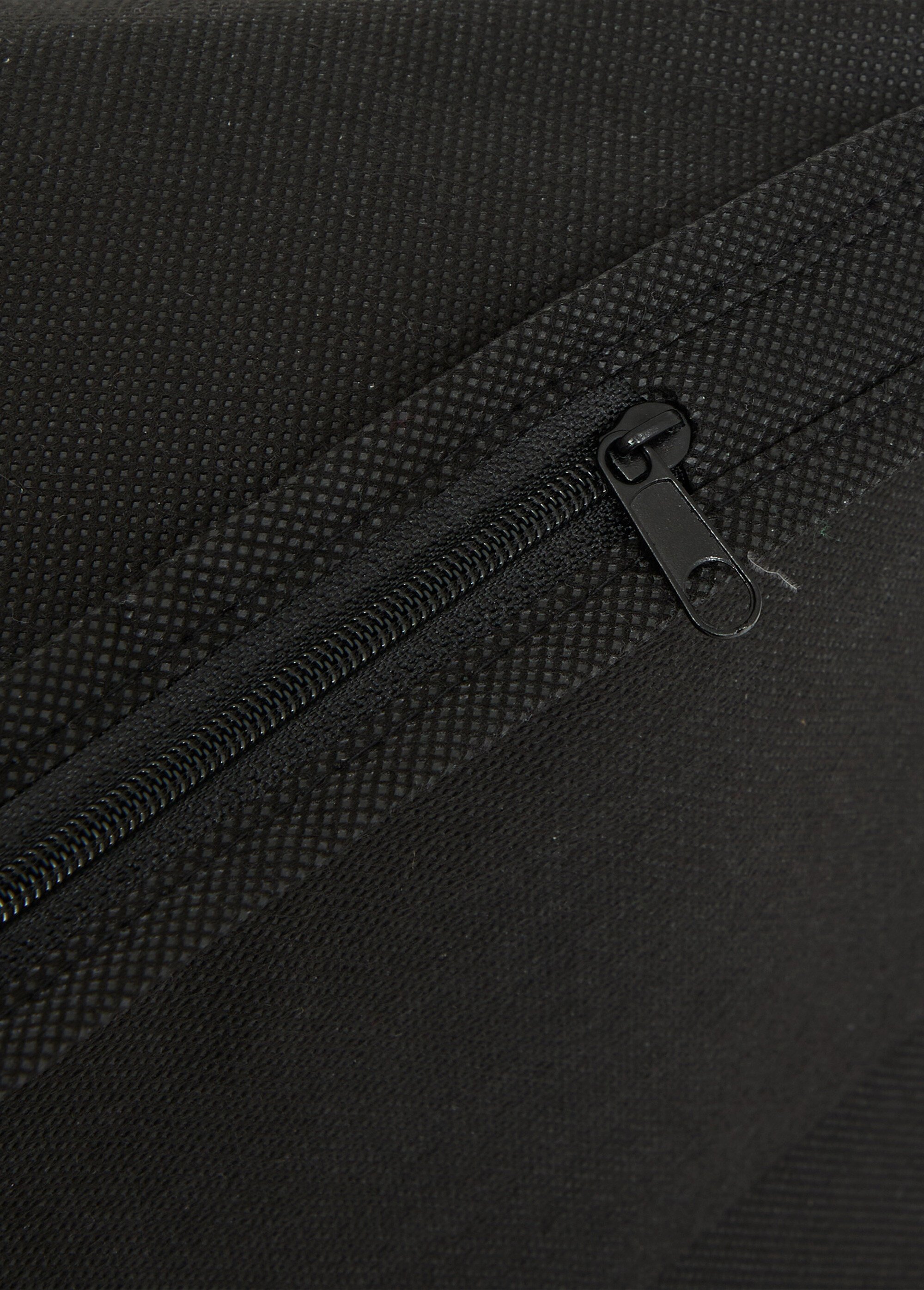 Housse rangement zippée 60x30cm, foncé Noir JJA-724129 DE1