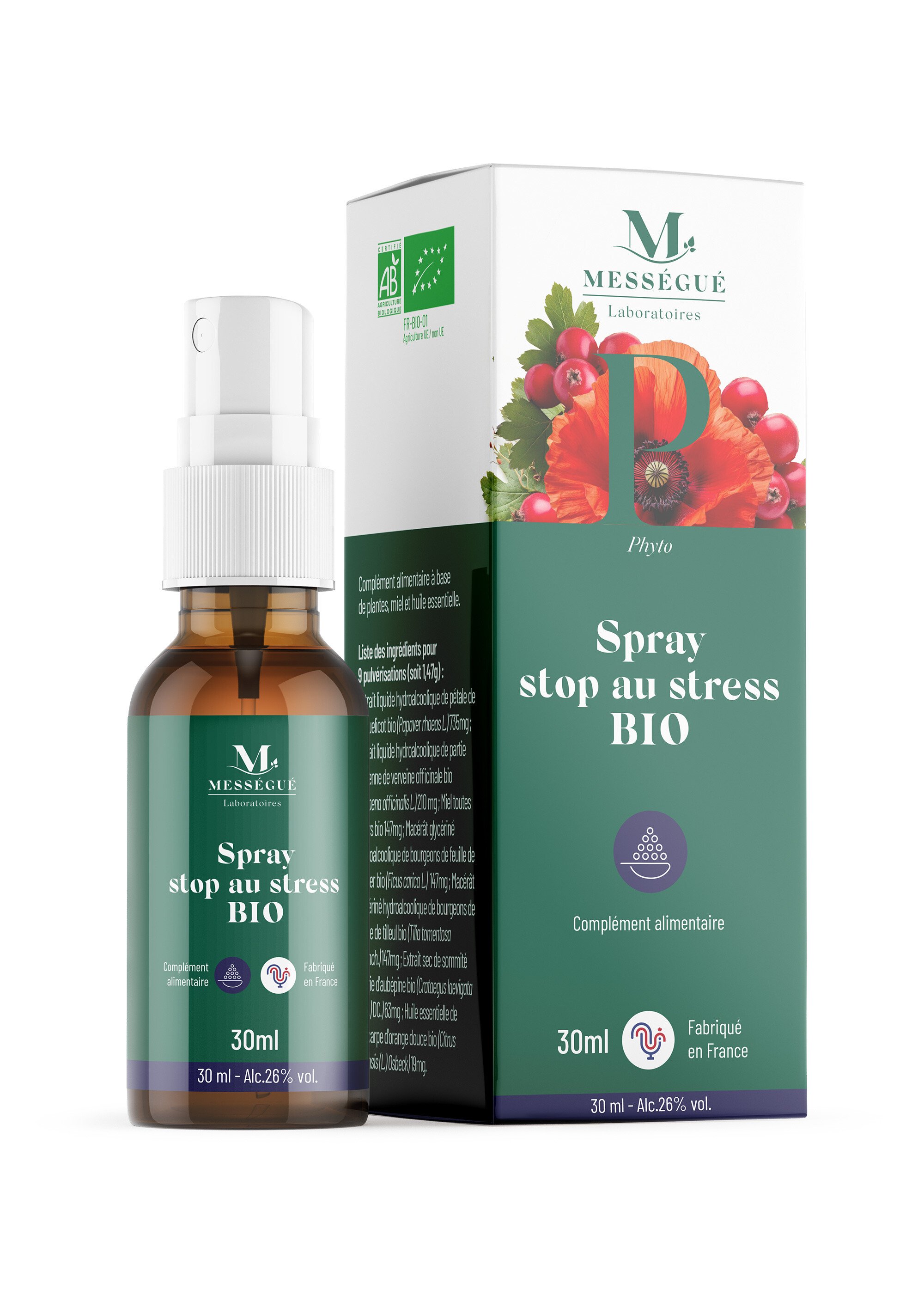 Spray Stop au Stress Bio