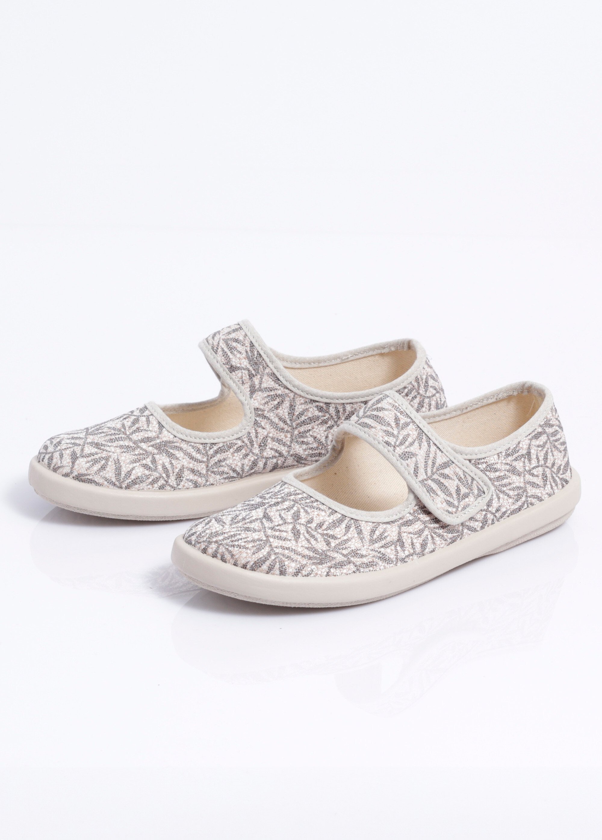 Ballerines babies scratch grande largeur vegan Femme Marron ONTEX DE1