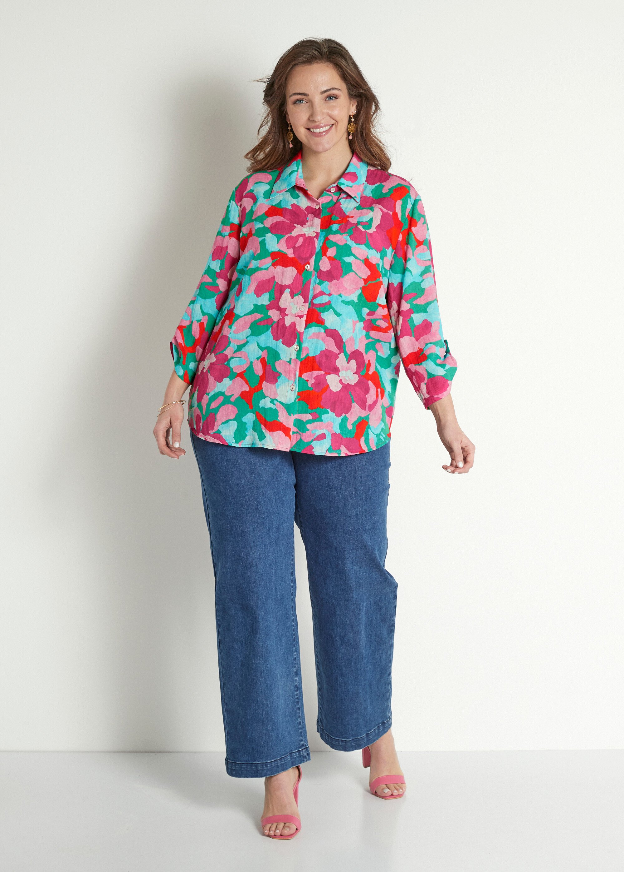 Blouse Boutonnière 100% Lin BRIANA Blouse Boutonnière 100% Lin BRIANA