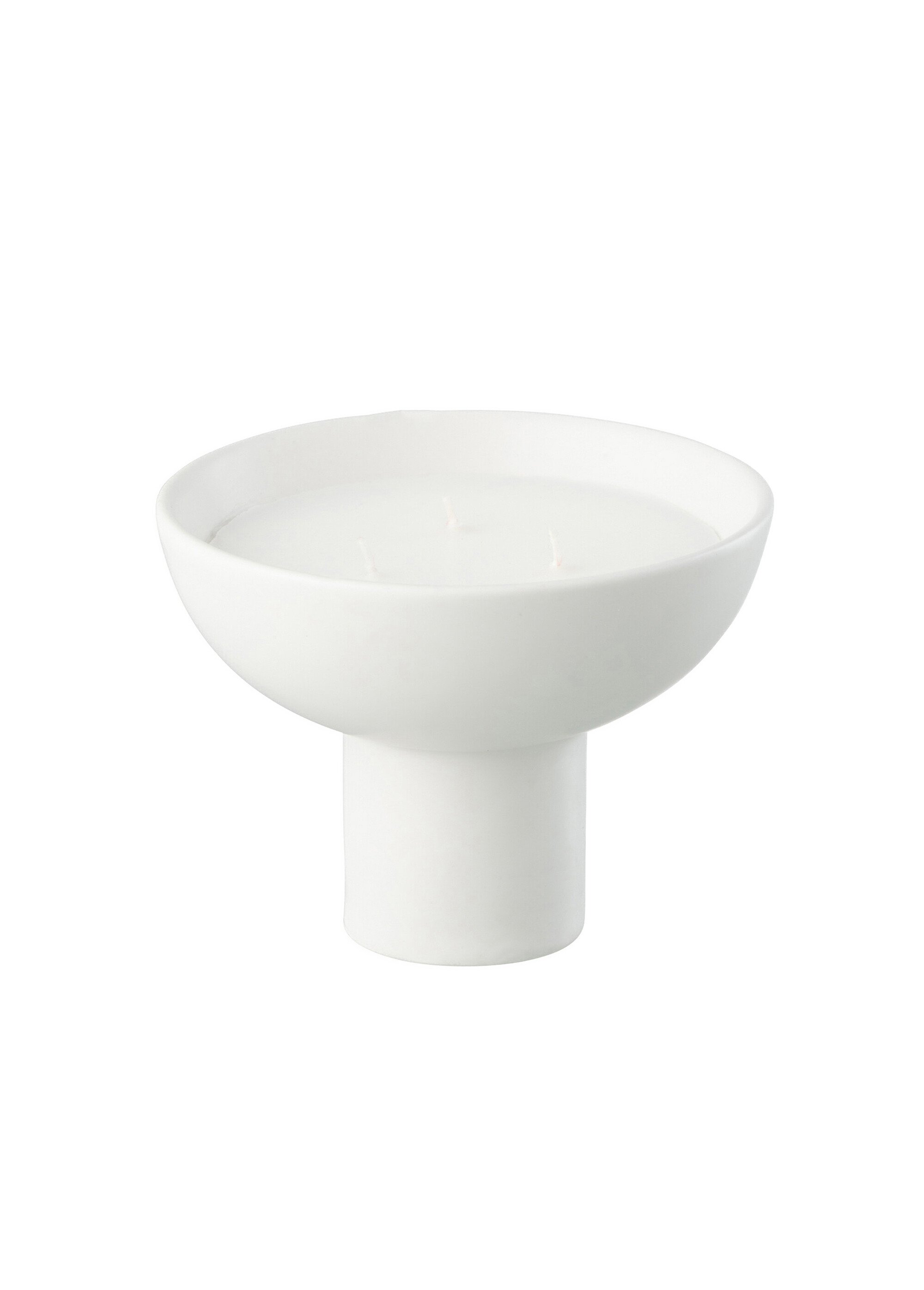 Bougie 5 mèches contenant céramique