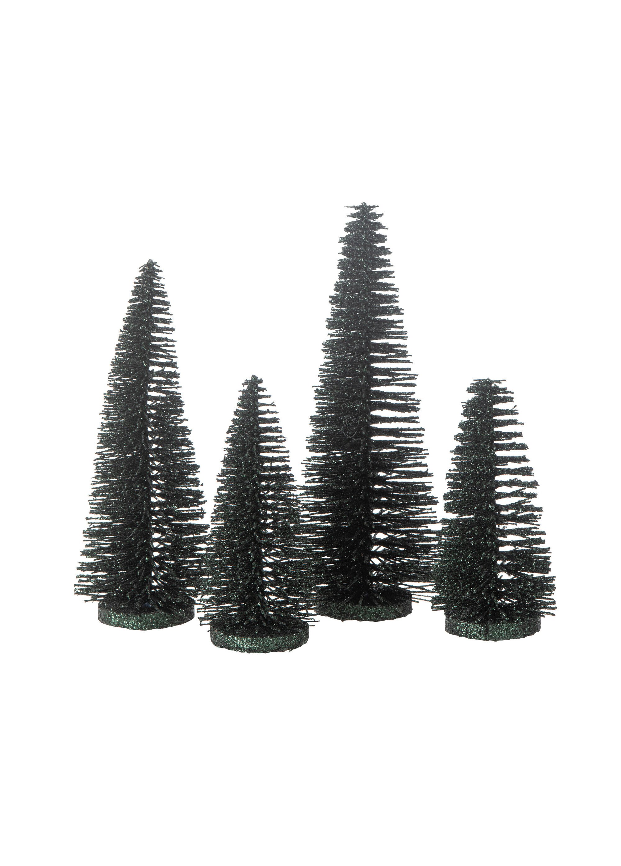 Sapins de Noël pailletés à poser
