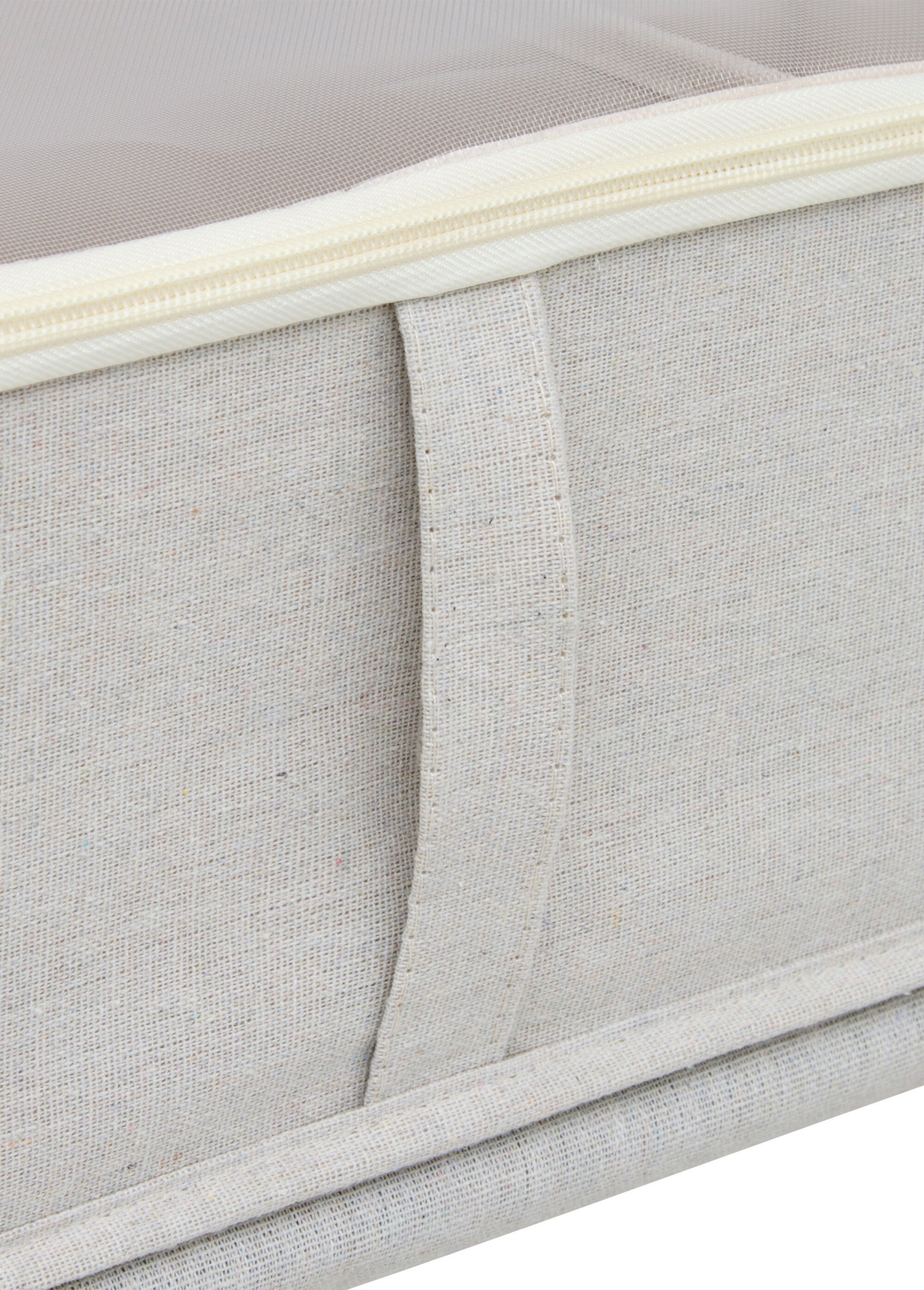 Housse de rangement à roulettes, 66x60cm Beige JJA-209359 DE4