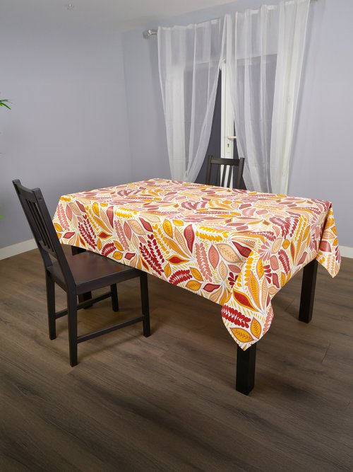 Nappe toile cirée Calitex imprimée Rouge ROULE SI1