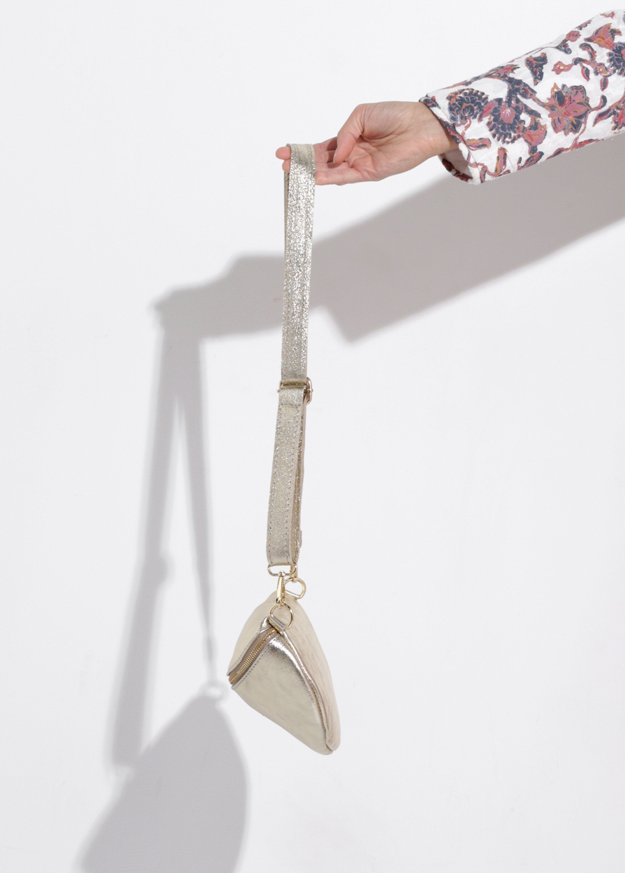 Sac banane zippé Femme Doré ULANI DE1