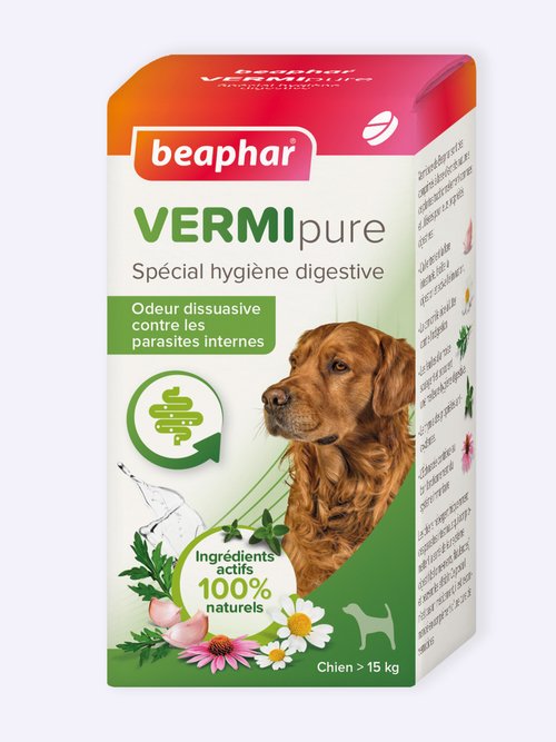 Vermifuge comprimés, pour chien >15kg BLANC BEA-15700 FA1