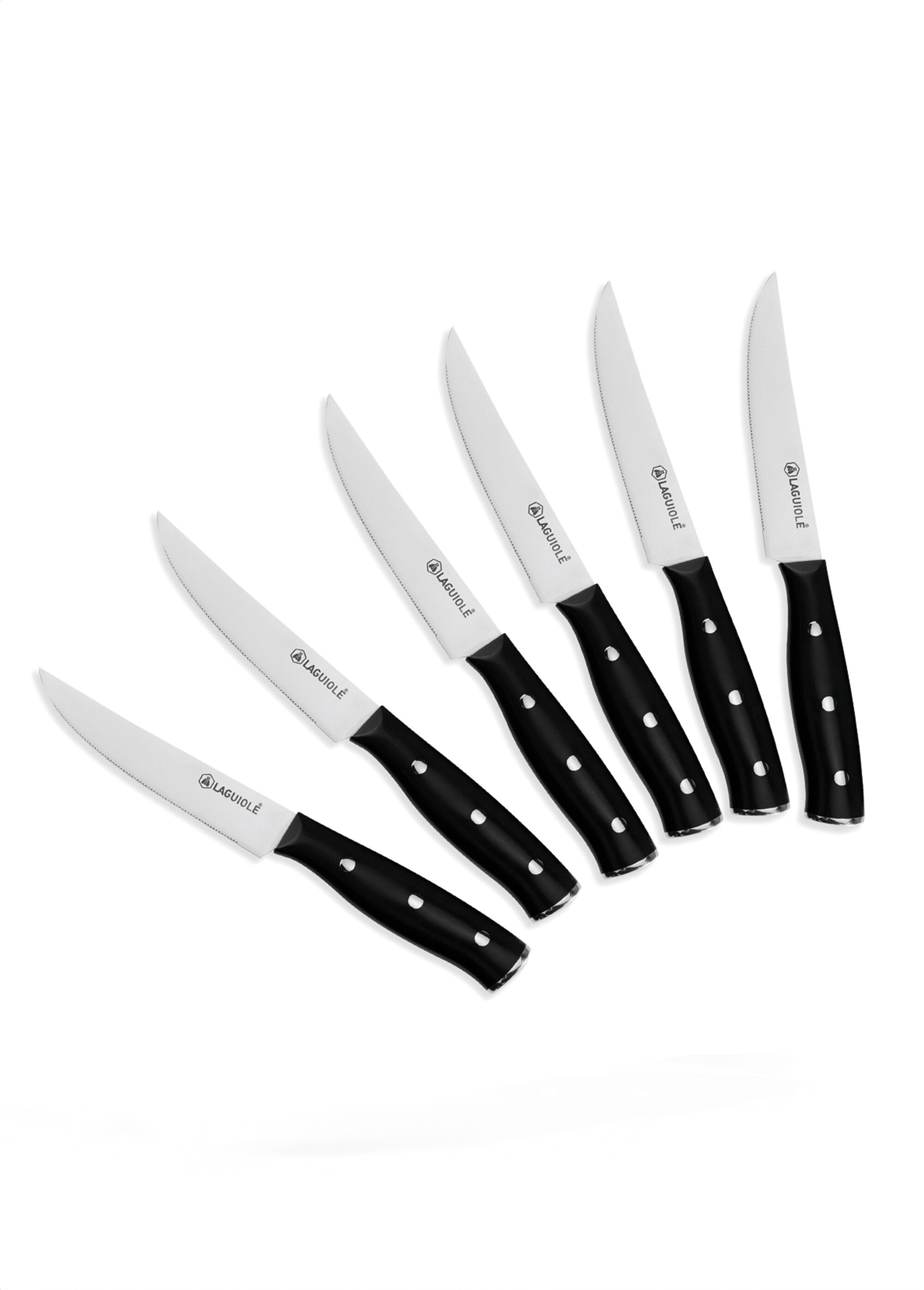 Set de 6 couteaux à steak Gleam