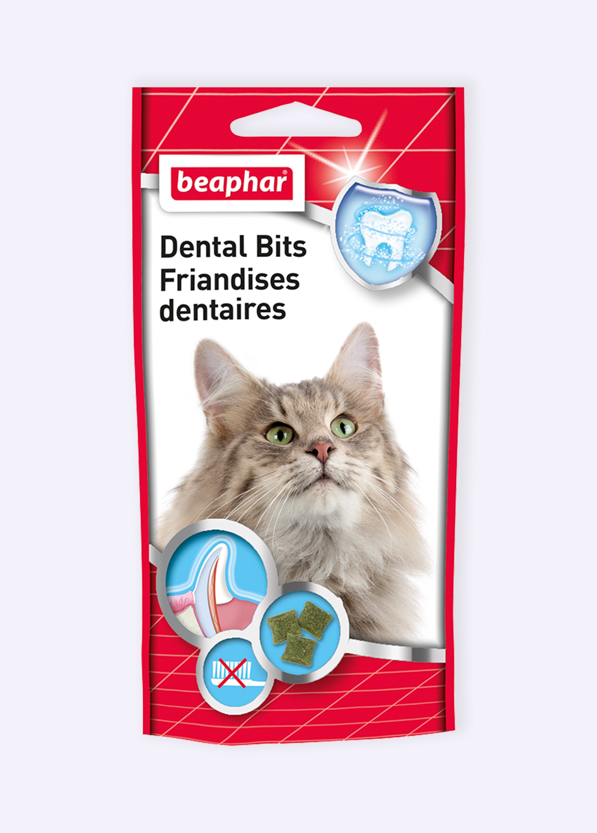 Friandises dentaires Chlorophylle, chat BLANC BEA-11623 FA1