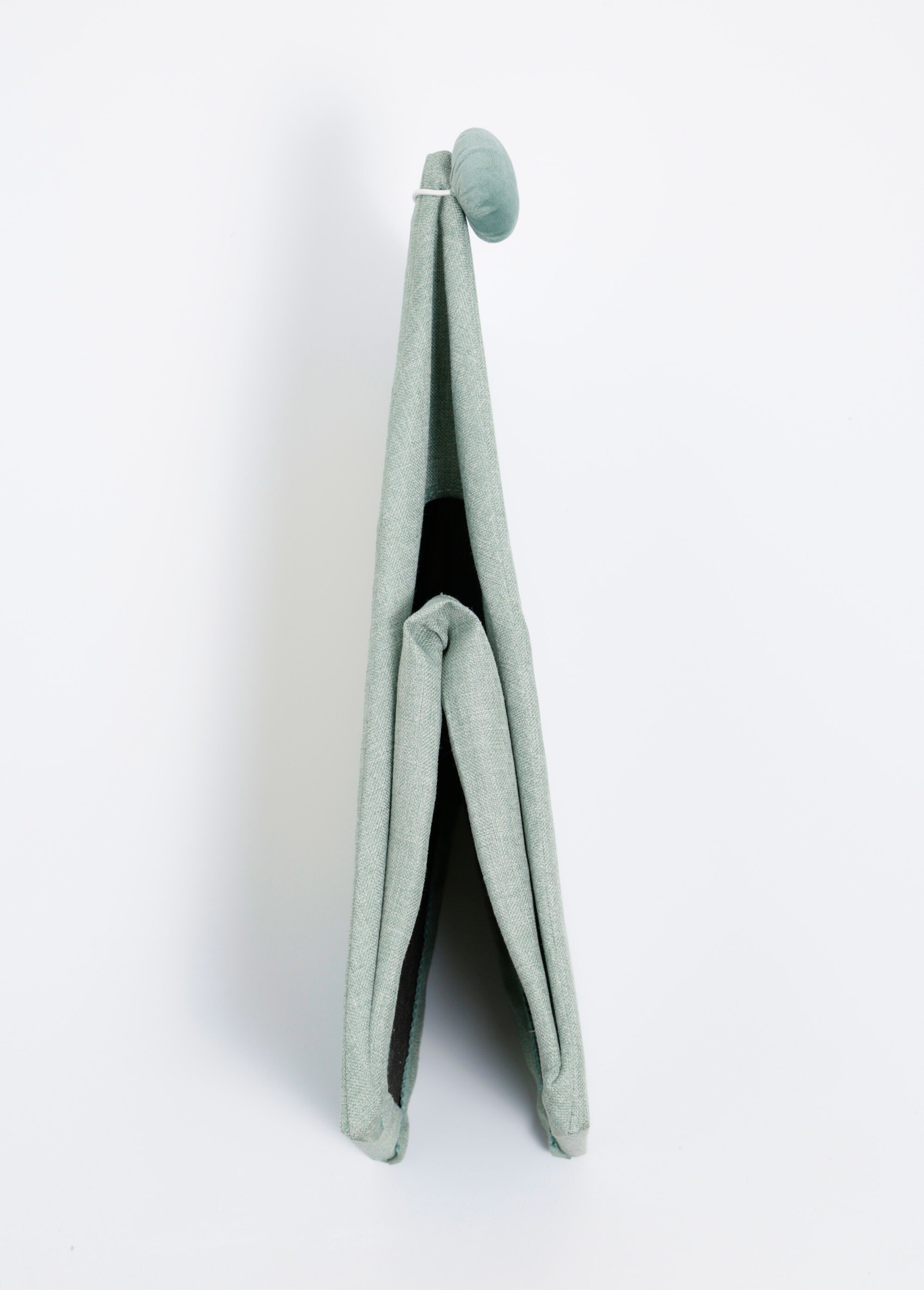 Maisonnette pour chat en tissu VERT KP-491136090 DE3