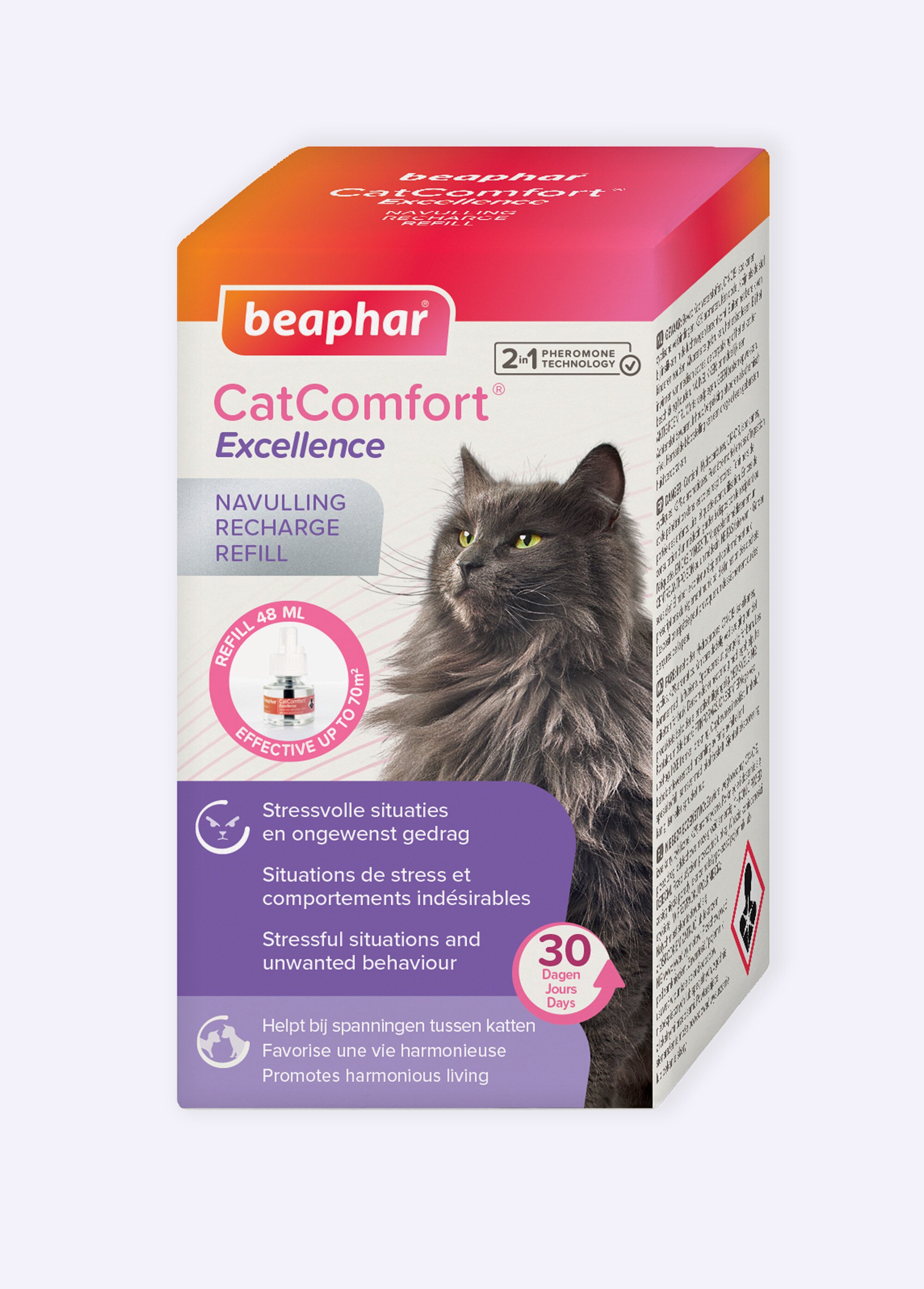 Recharge 48ml anti stress 30J chat/chaton