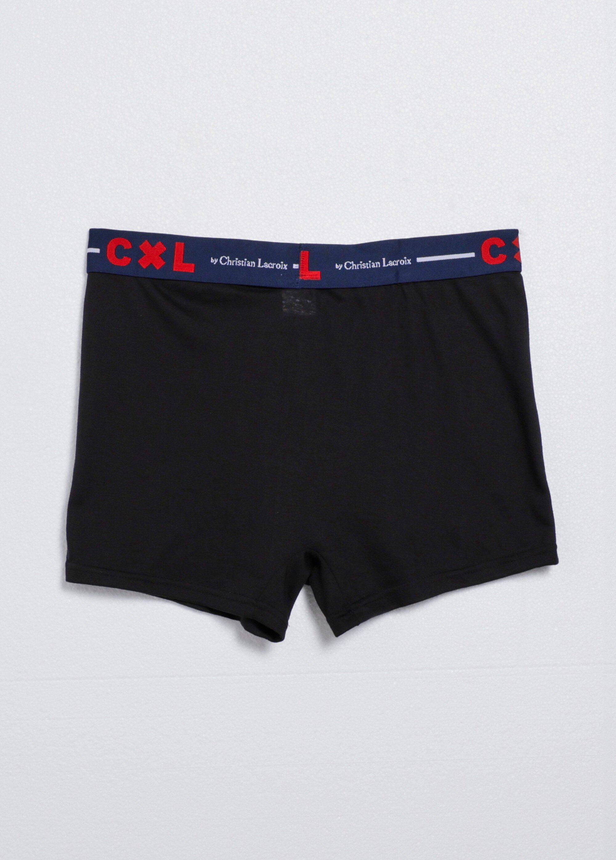 Boxer ceinture élastiqué, coton mélangé