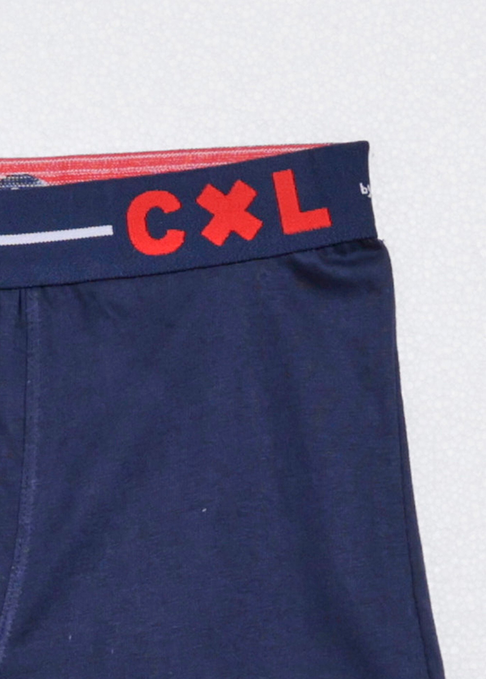 Boxer ceinture élastiqué, coton mélangé