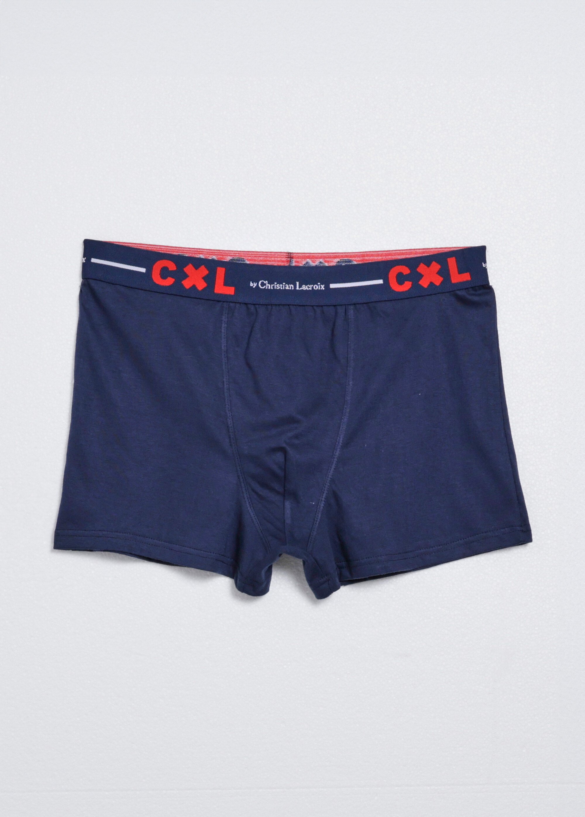 Boxer ceinture élastiqué, coton mélangé