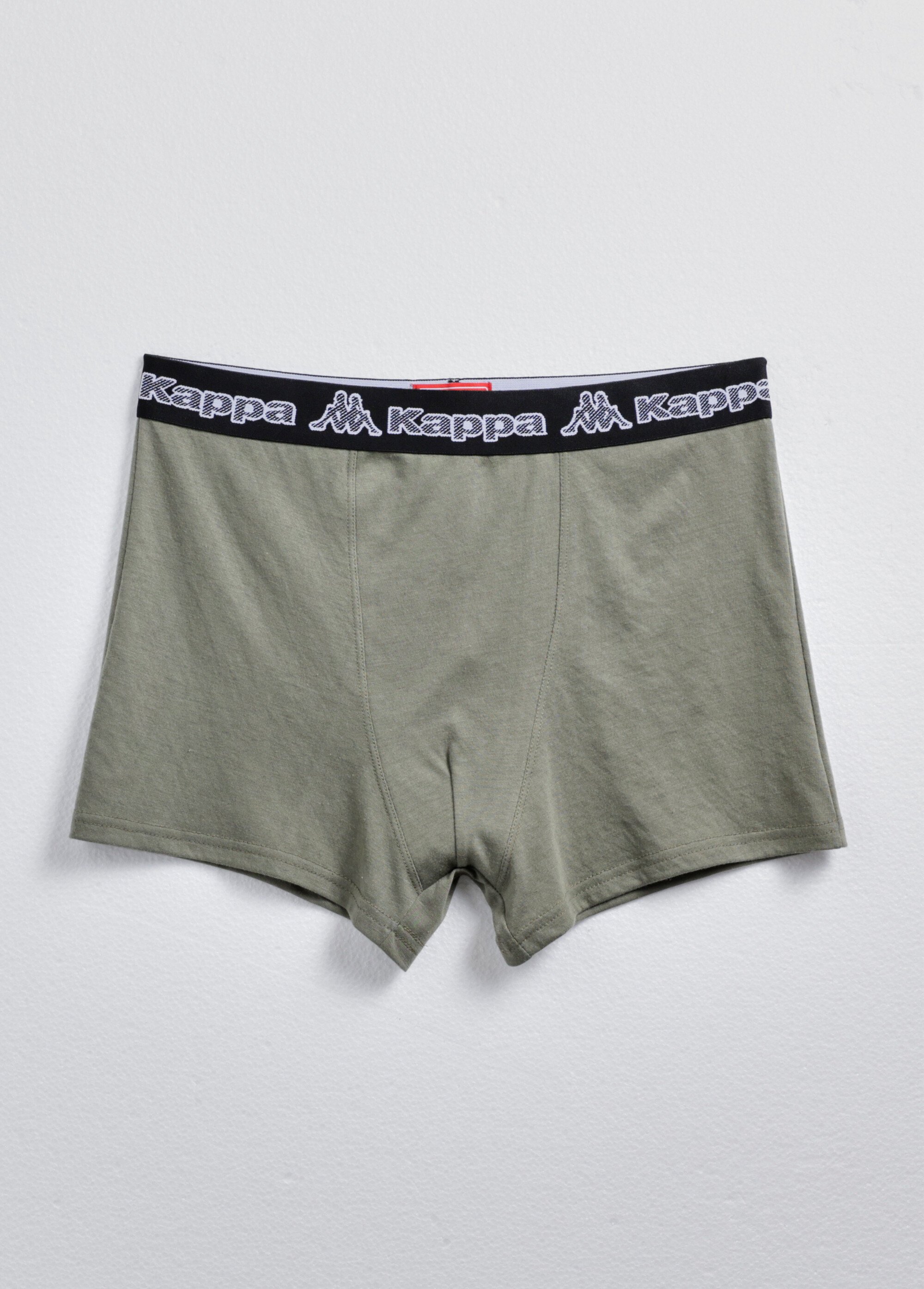 Boxers unis assortis ceinture élastiquée