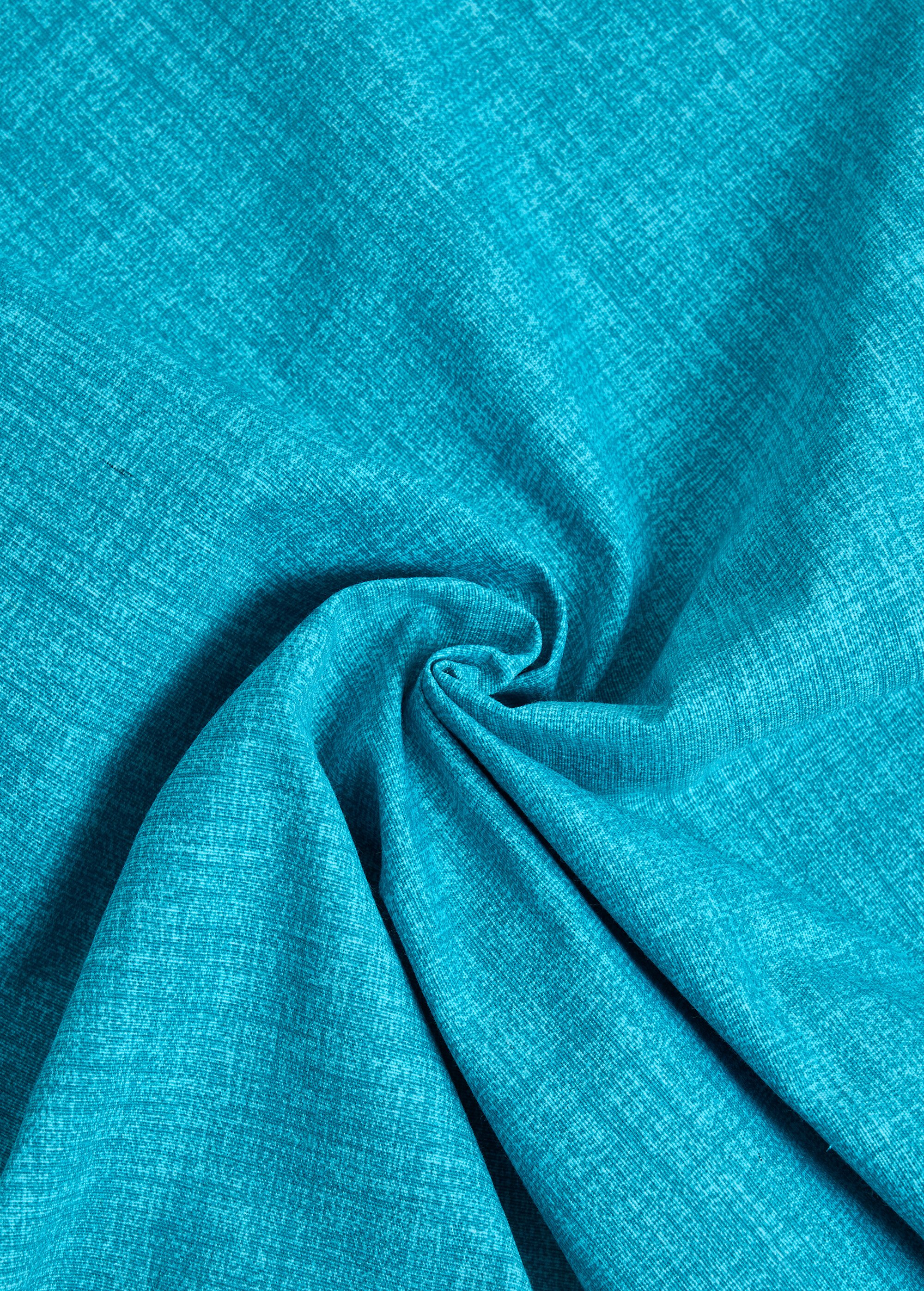 Coupon tissu ameublement faux uni vif BLEU COT147382-10 FA1