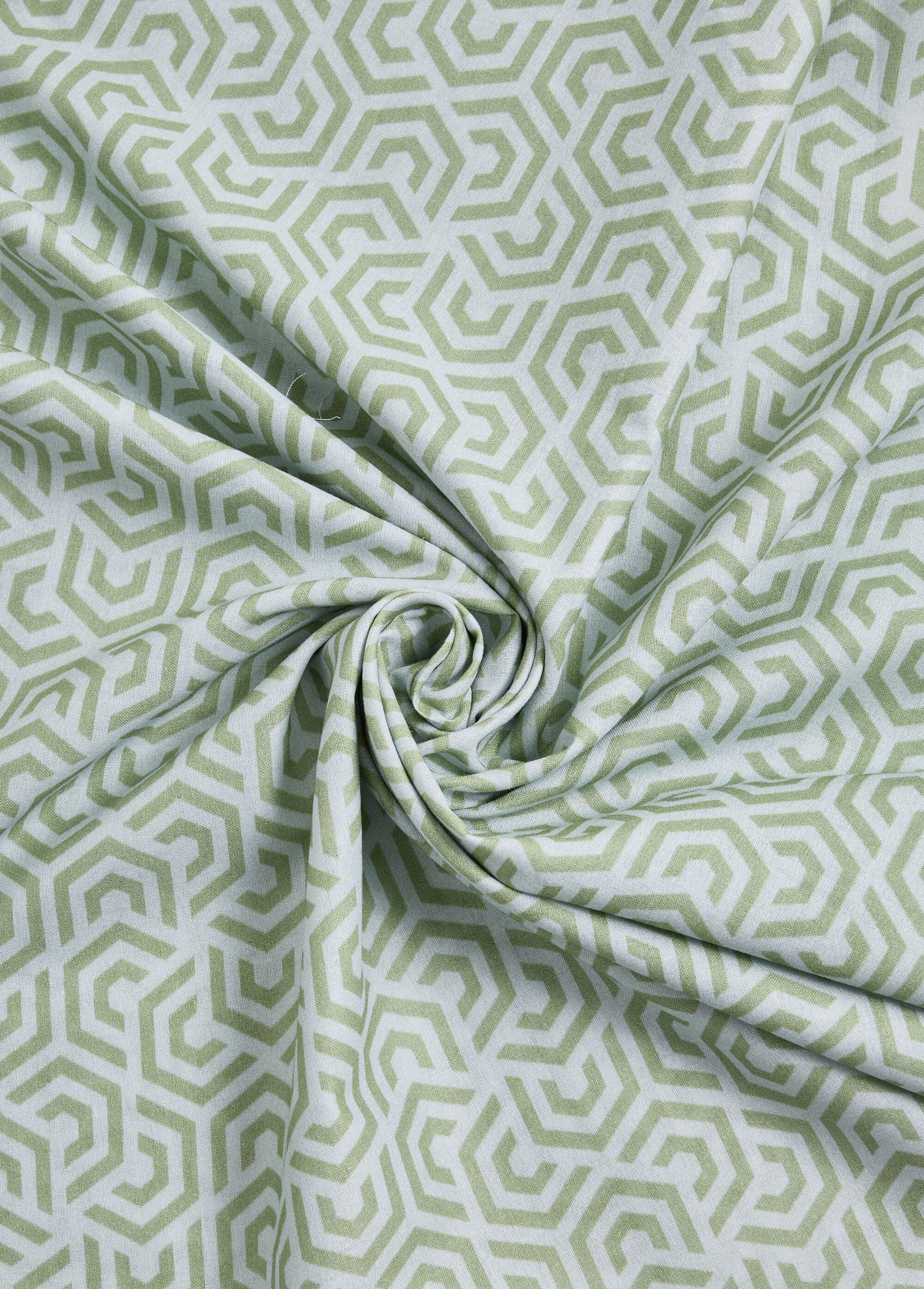 Coupon tissu motif géométrique