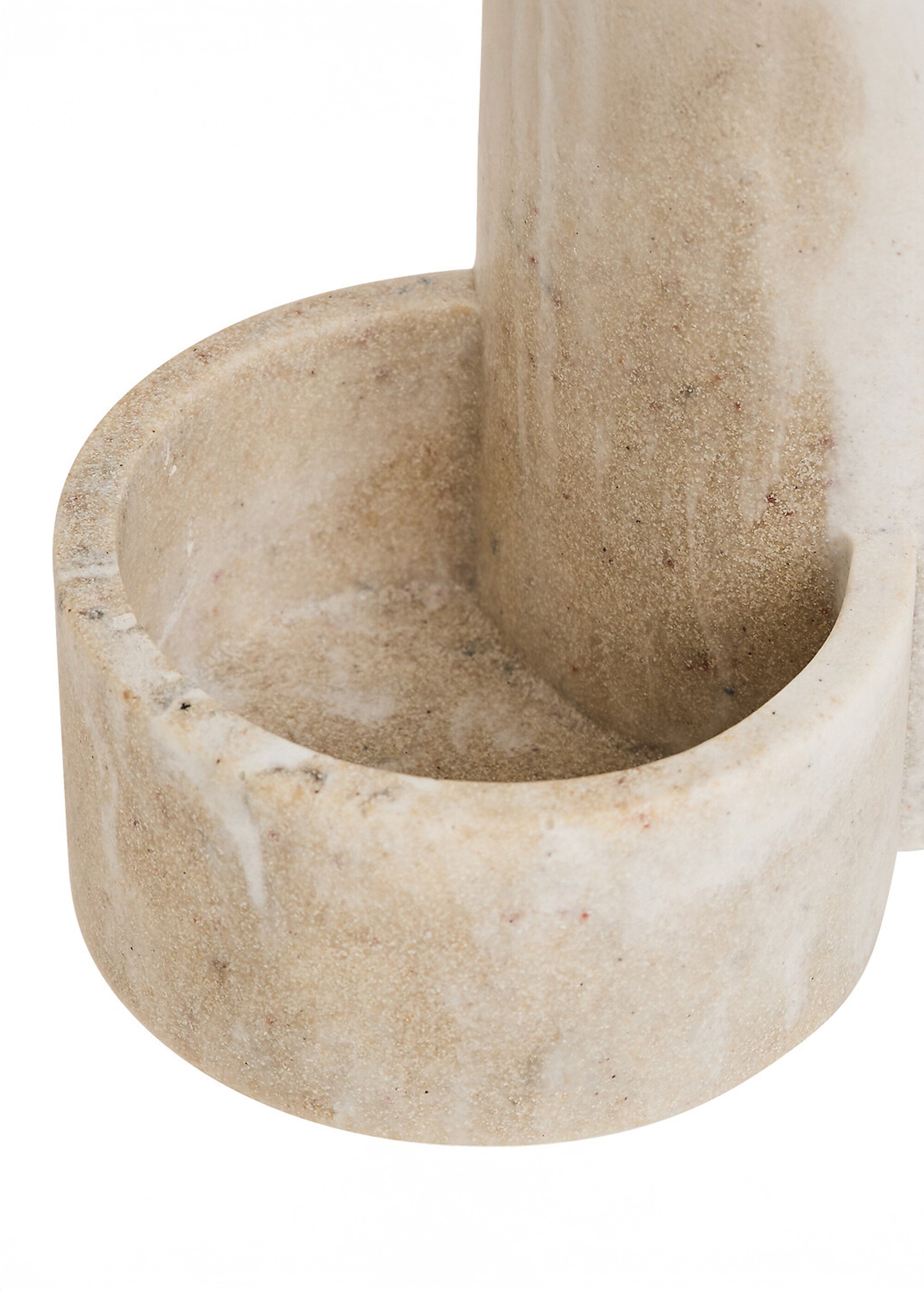 Distributeur de savon + porte éponge Blanc JJA-190220 DE1