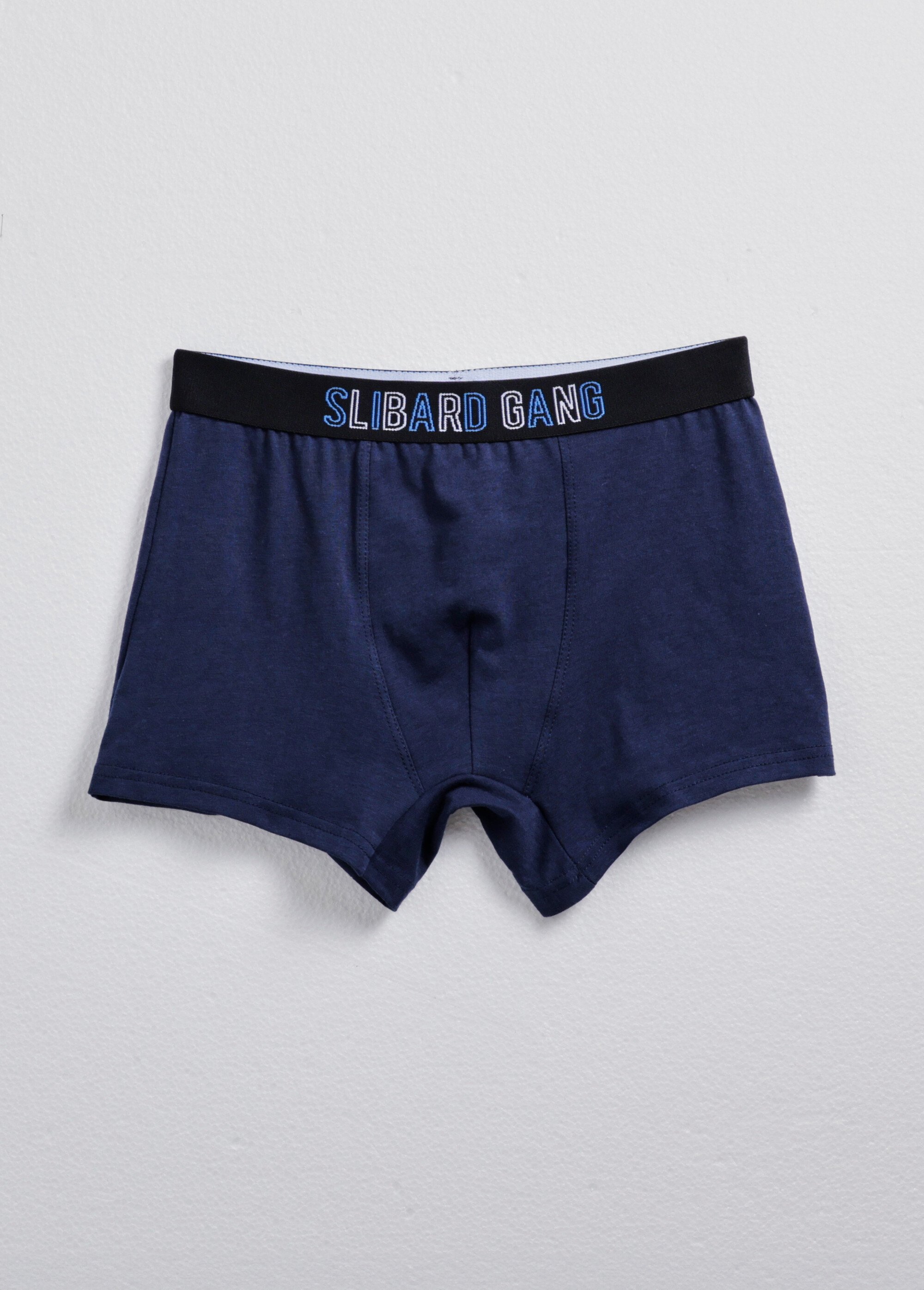 Boxers fantaisie assortis unis et pois
