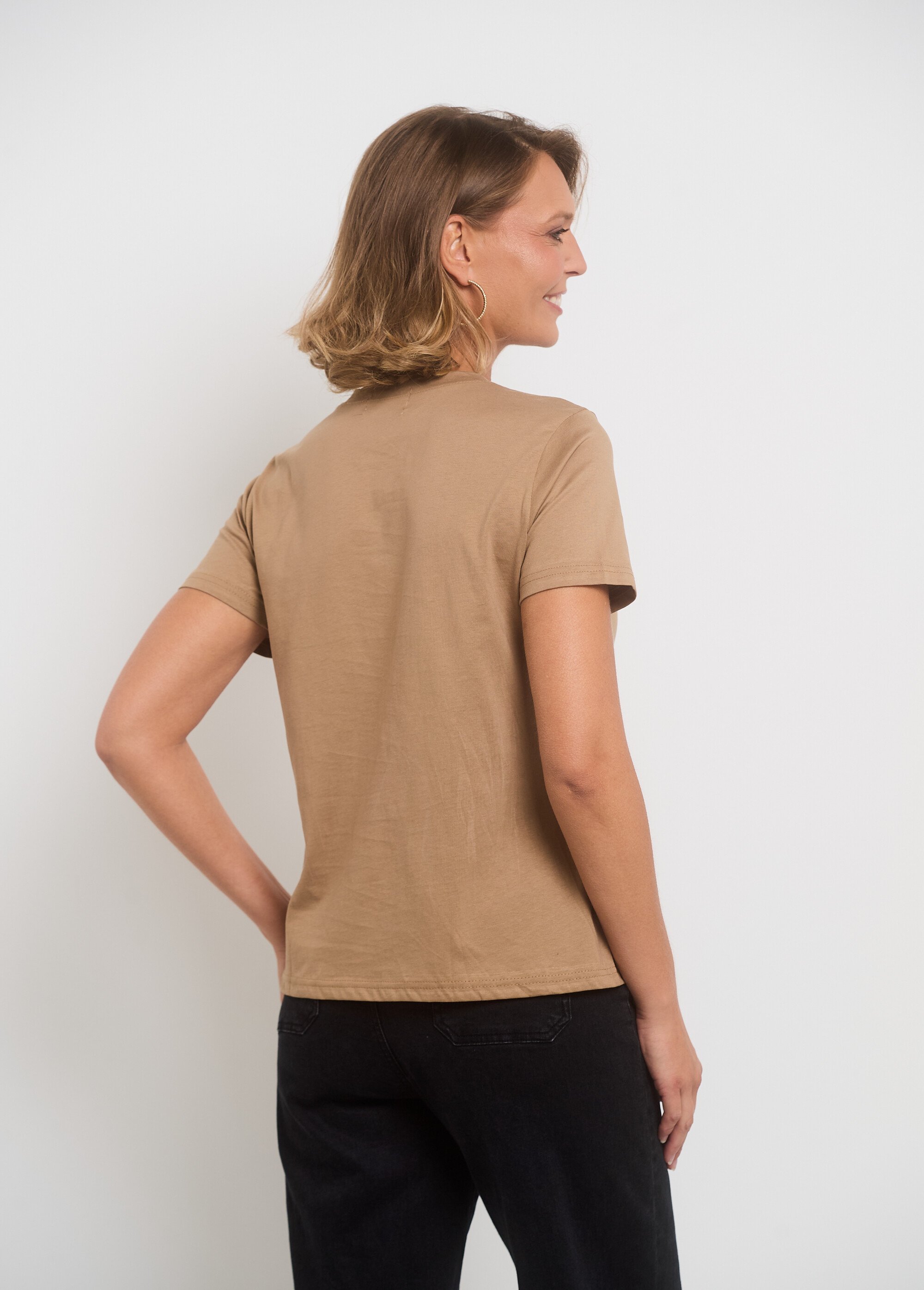 T-shirt manches courtes message "Madame"
