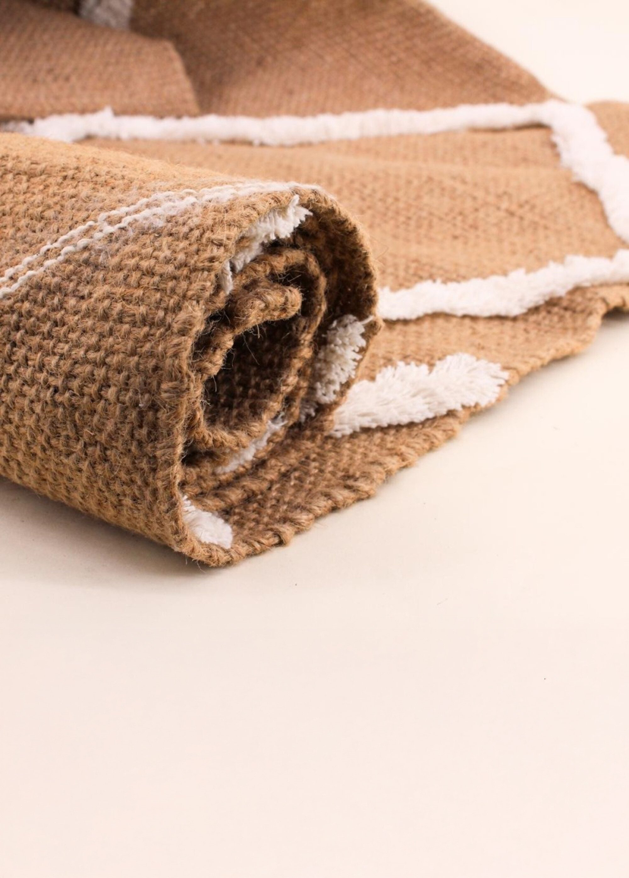 Tapis avec motif ethnique chic, 110x60cm