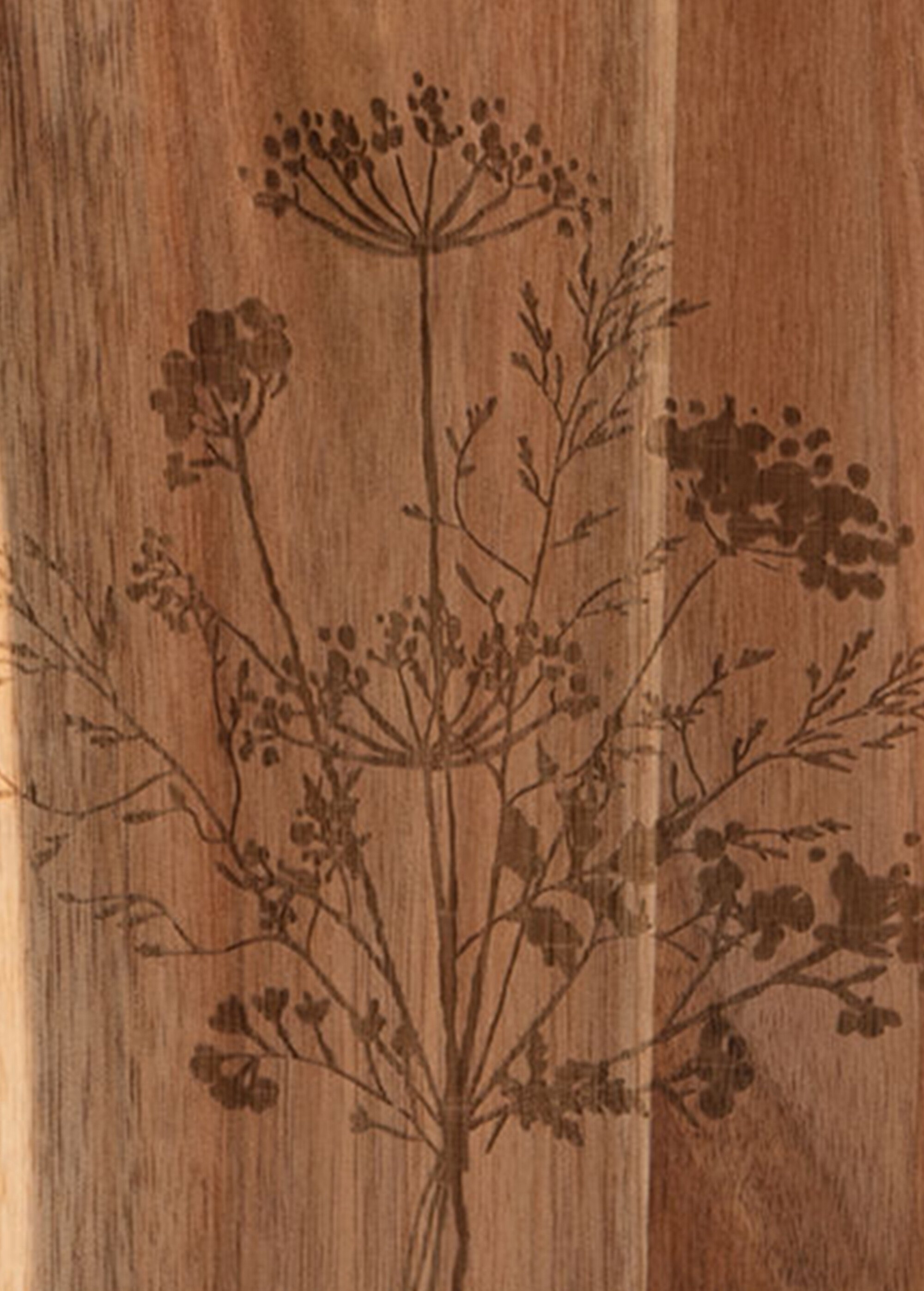 Planche à découper déco bois d'acacia