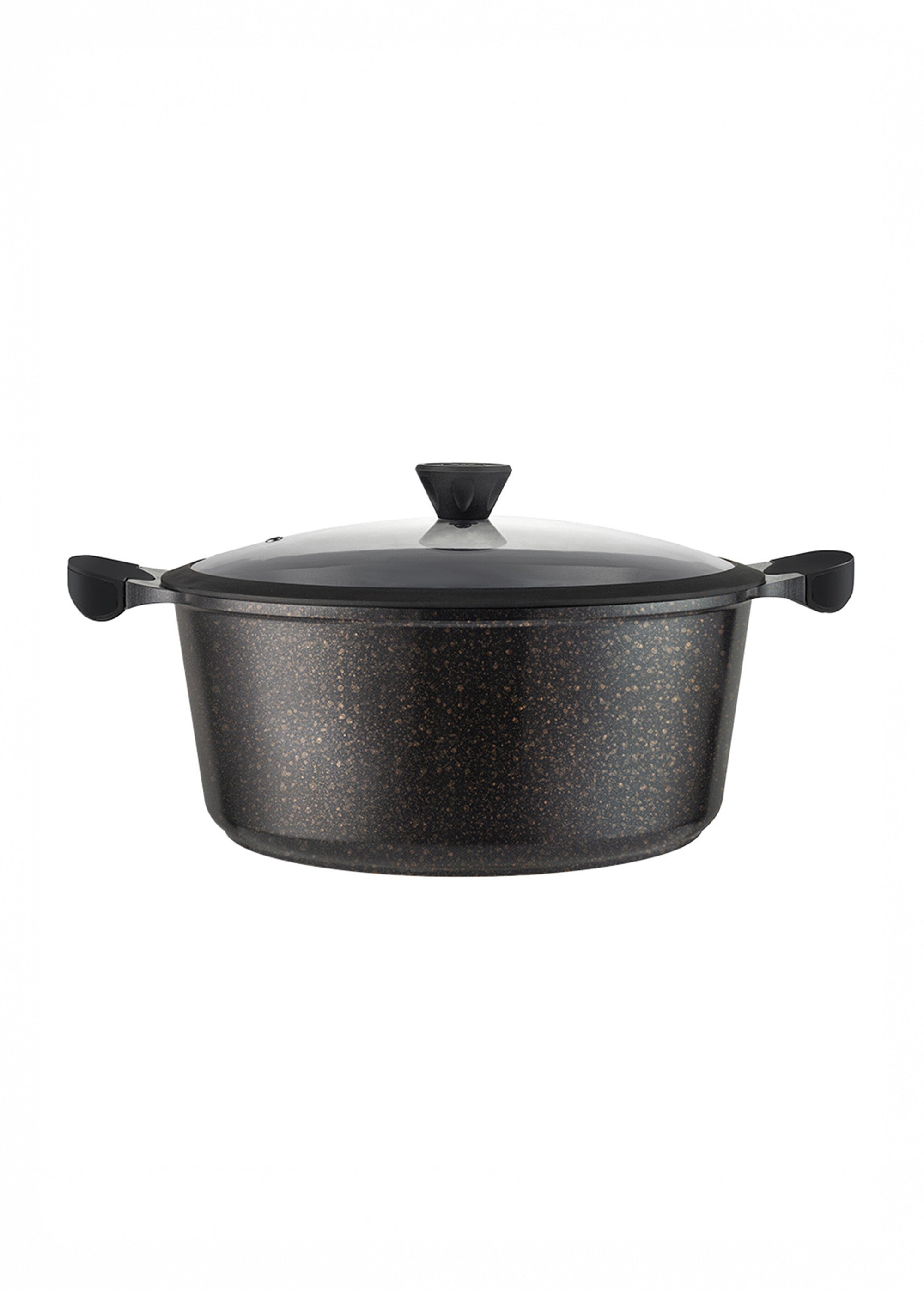 Faitout 28cm amovible, Réactif Cappuccino Marron 9070301 FA1