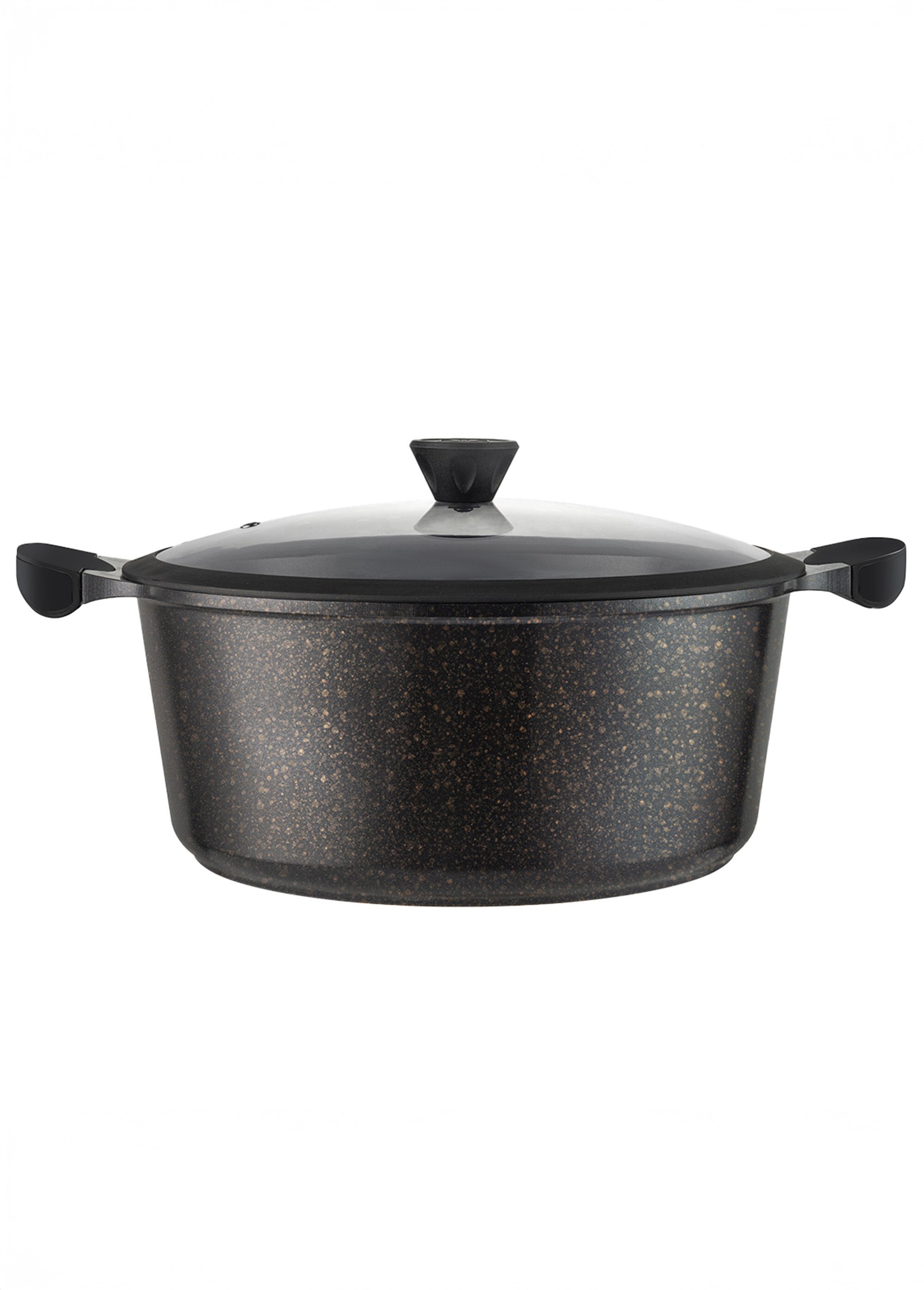 Faitout 32cm amovible, Réactif Cappuccino Marron 9070302 FA1